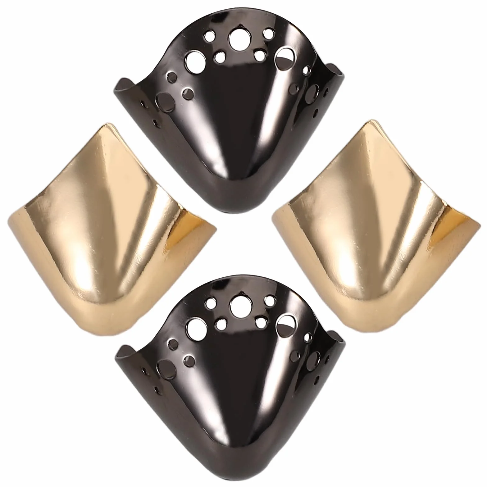 VALICLUD De Punta Para Zapatos De Tacón Alto Metálicos Cubiertas Decorativas Para Puntera De Zapatos Puntiagudos Accesorios Para Mujer Protección Y Estilo Elegante