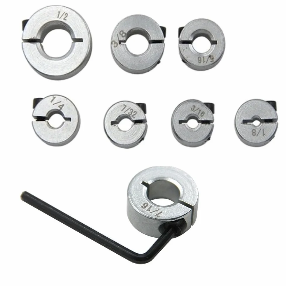 Rueda de polea de aluminio de 5 pasos con correa trapezoidal para taladro de sobremesa, eje 14 mm o 22 mm