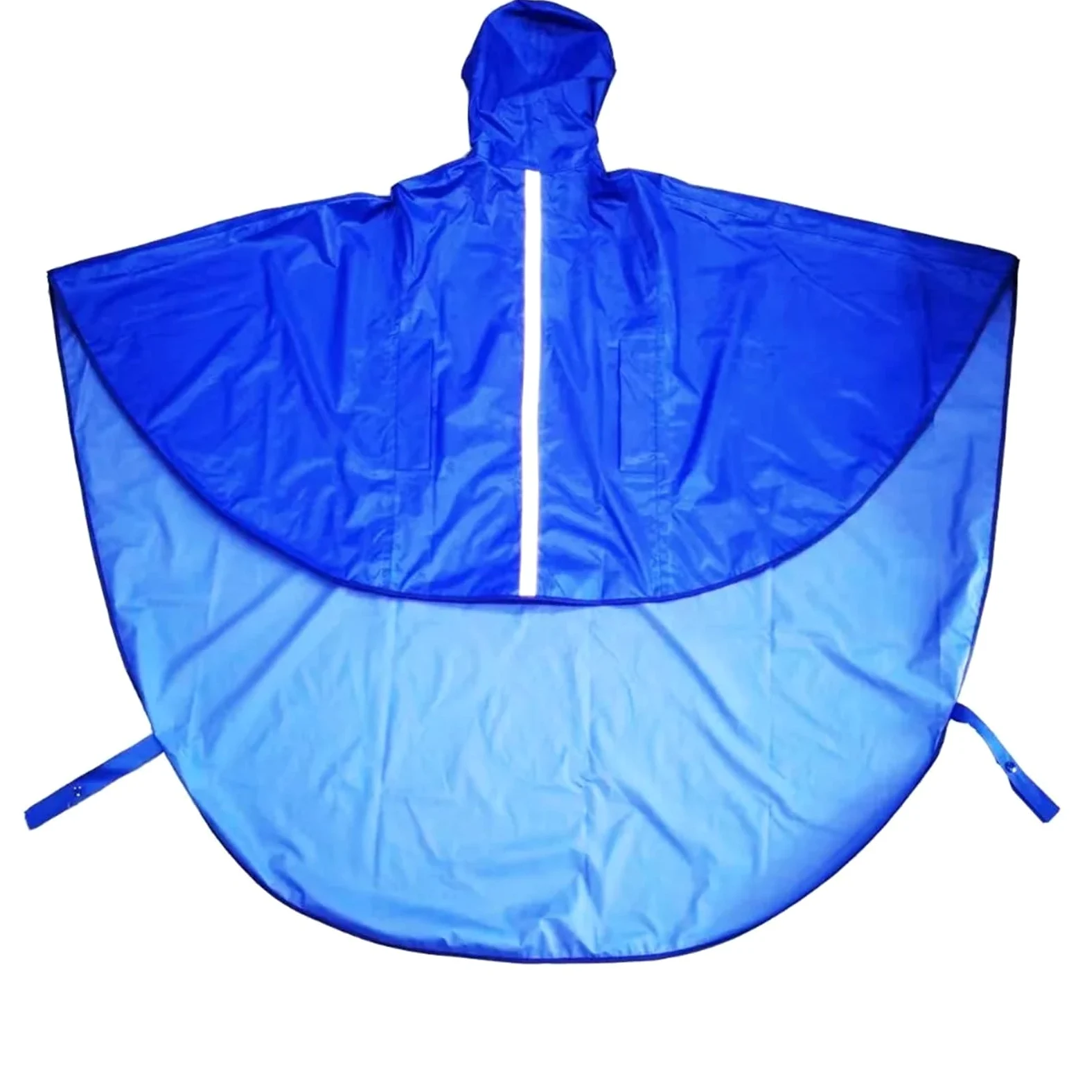 Poncho De Lluvia Poncho de Lluvia Reutilizable for Silla Ruedas for Personas Mayores, con Tiras Reflectantes, Impermeable, Resistente al Viento, Ligero y Plegable(Dark Blue)