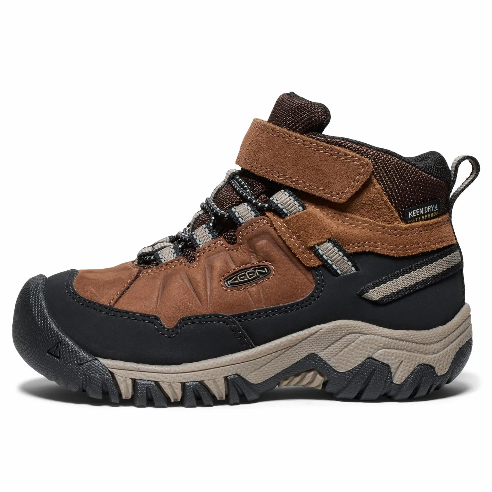 KEEN Unisex-Child Targhee 4 Mid Waterproof Hiking Boots