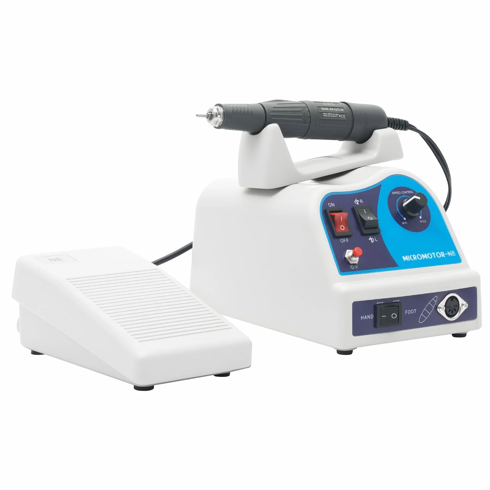 Motor eléctrico de laboratorio dental micromotor pulidora de mesa 220 V