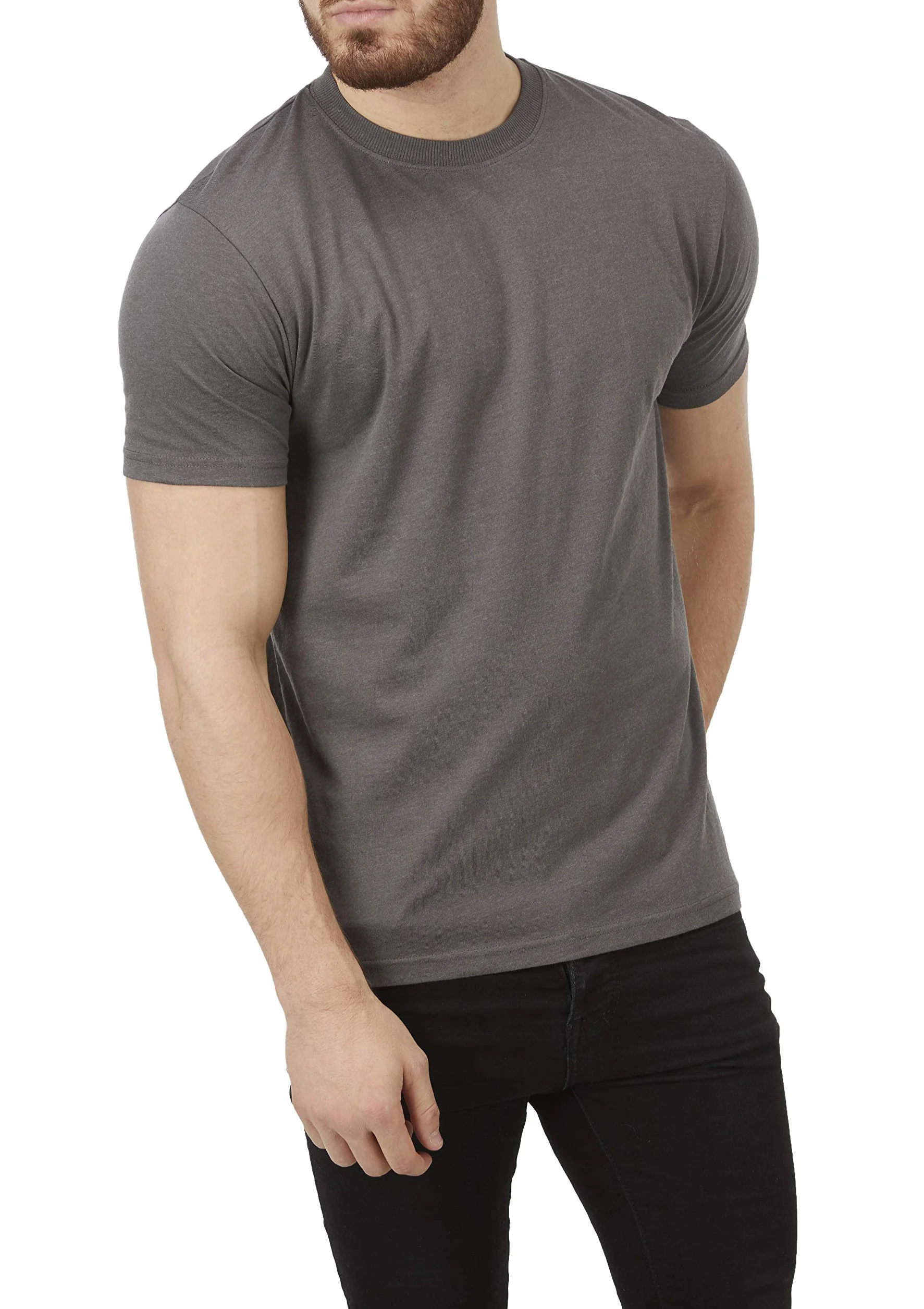 Charles Wilson Paquete 5 Camisetas Cuello Redondo Lisas