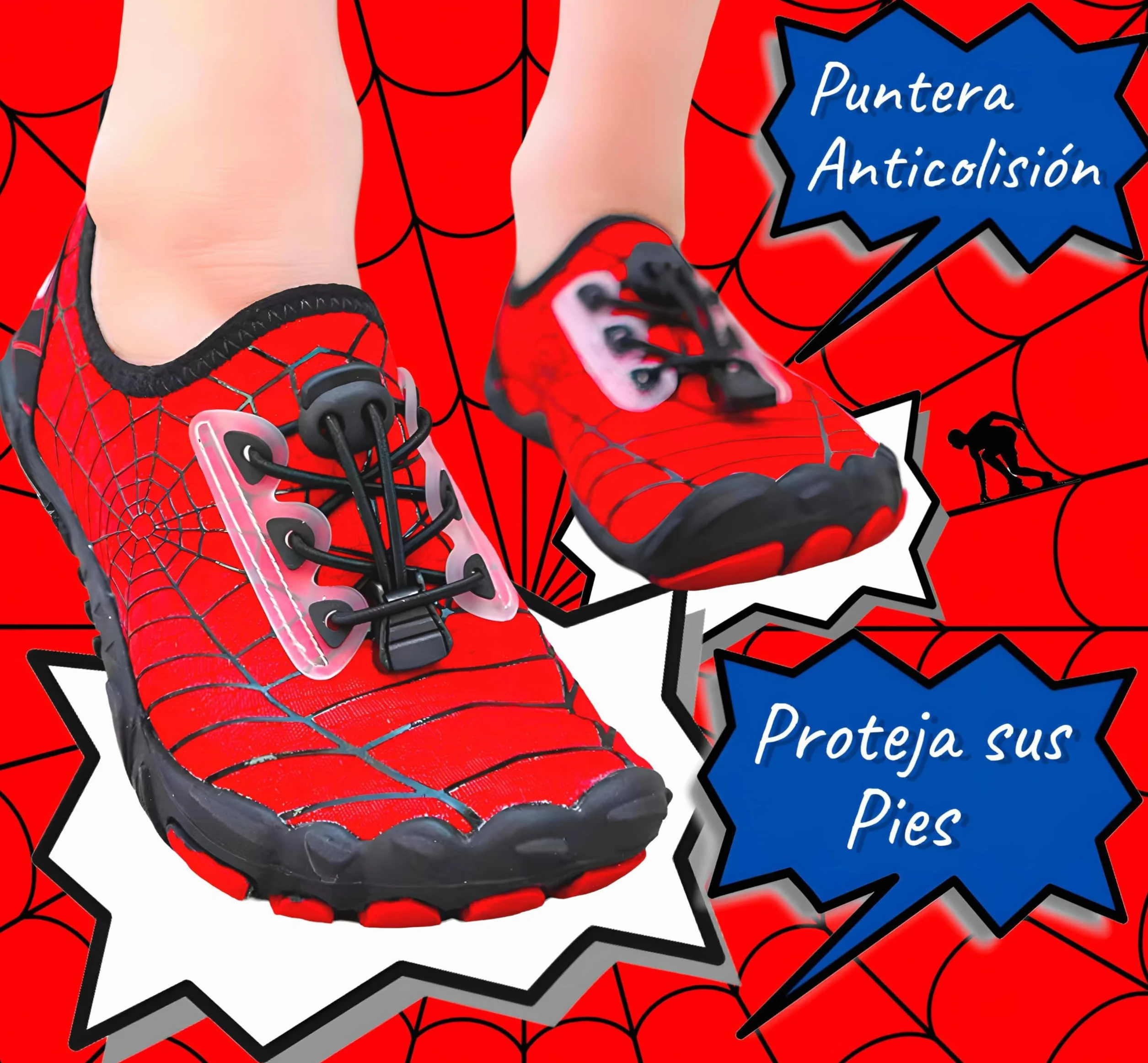 Zapatillas Comodas Niños Running Deporte Transpirables Calzado Descalzos Zapato Respirable Antideslizante Playa Barefoot