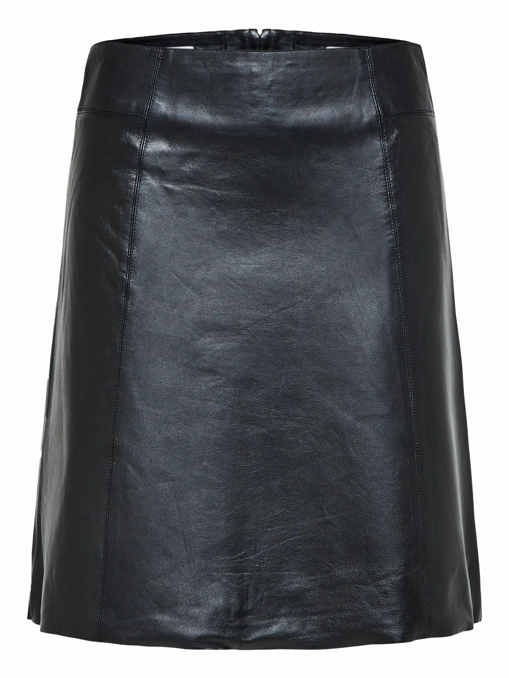 SELECTED FEMME Leather Skirt Mini