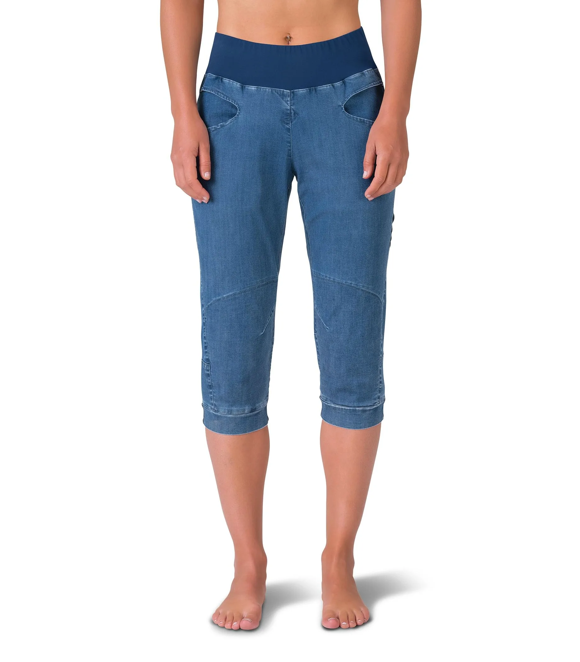 Rafiki Pantalón de Escalada Marca Modelo Chain Capri Denim 38