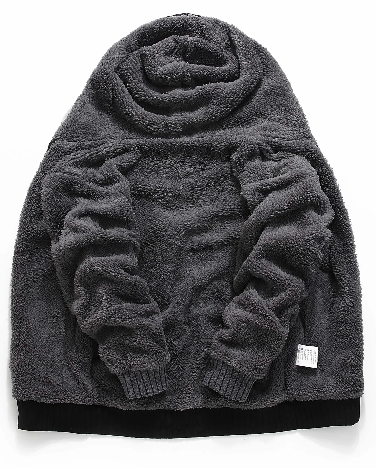 Little Beauty Sudaderas con capucha para hombre, con cremallera, forro polar, forro de sherpa, lana de invierno, sudadera pesada