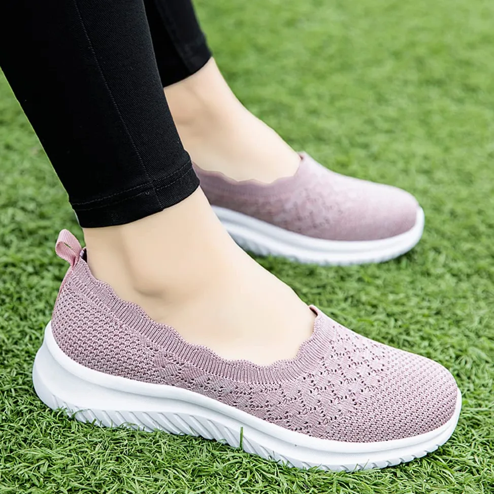 Mujer Zapatillas Deportes Resistentes al Desgaste Fitness Walking Training Shoes Zapatillas Deportivas Casual Sneakers