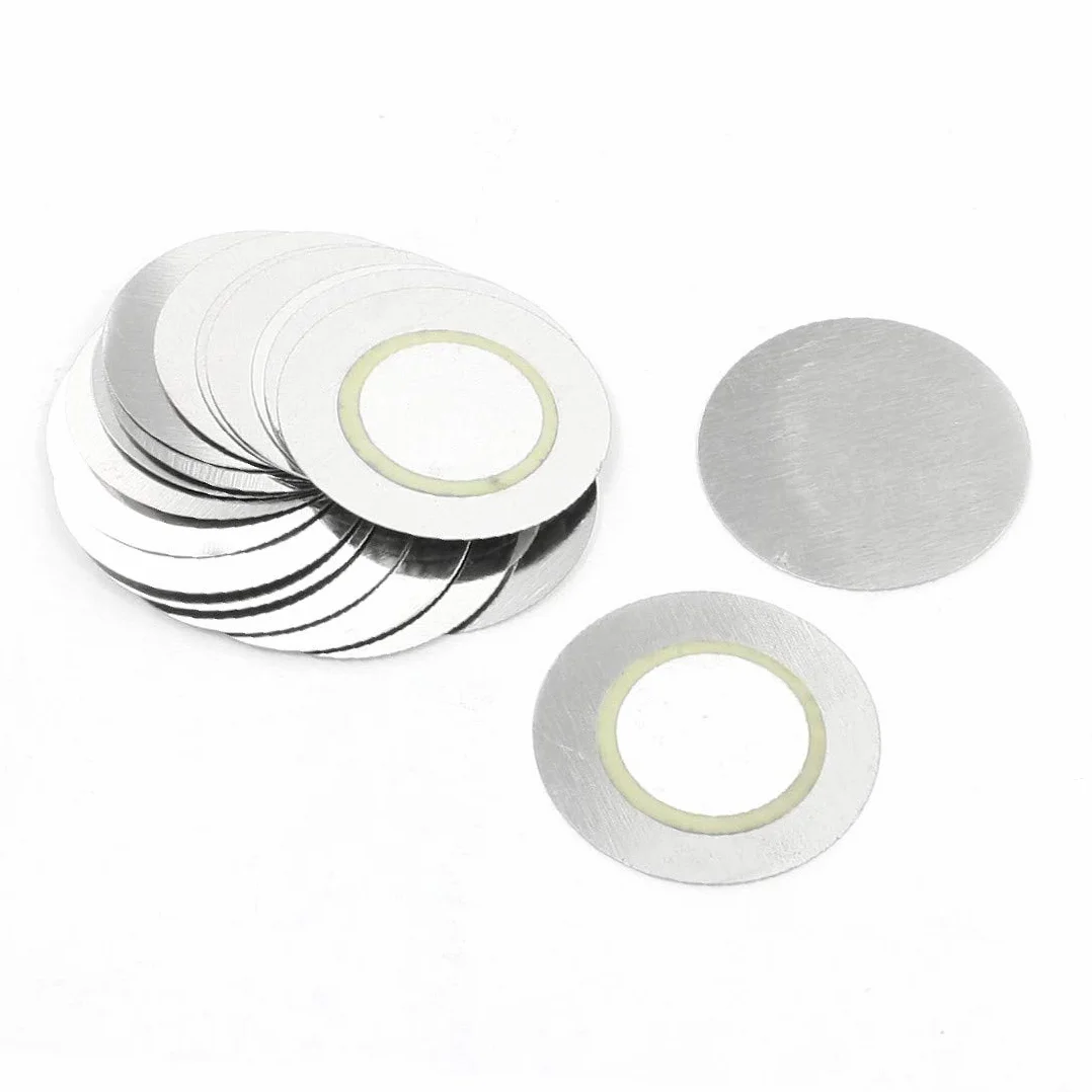 Junta pasiva Zumbador electromagnético Diámetro 27 mm Plateado 20 sztuk