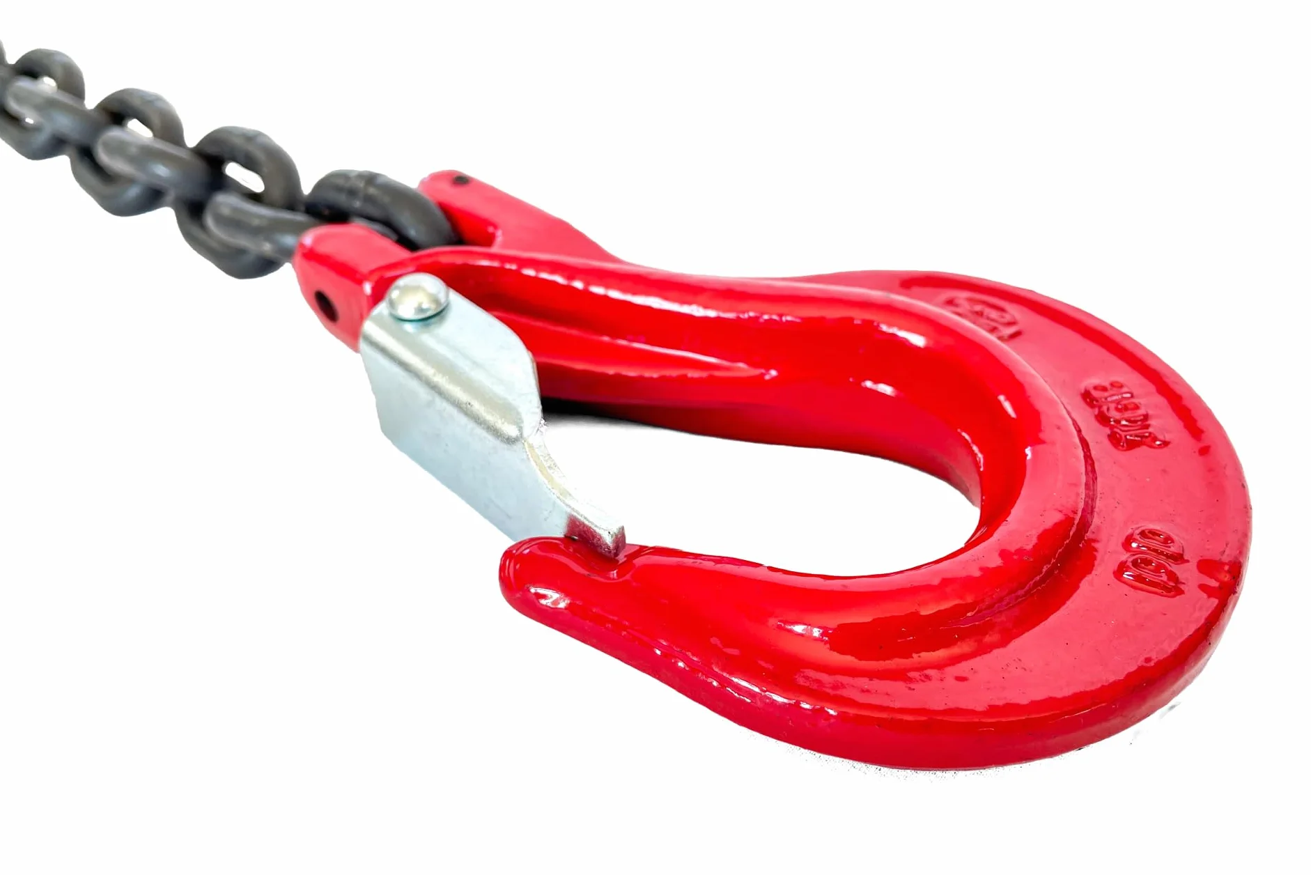 Dolezych DoKett Cadena para grúas 1 m 2000 kg Gancho de Horquilla Rojo
