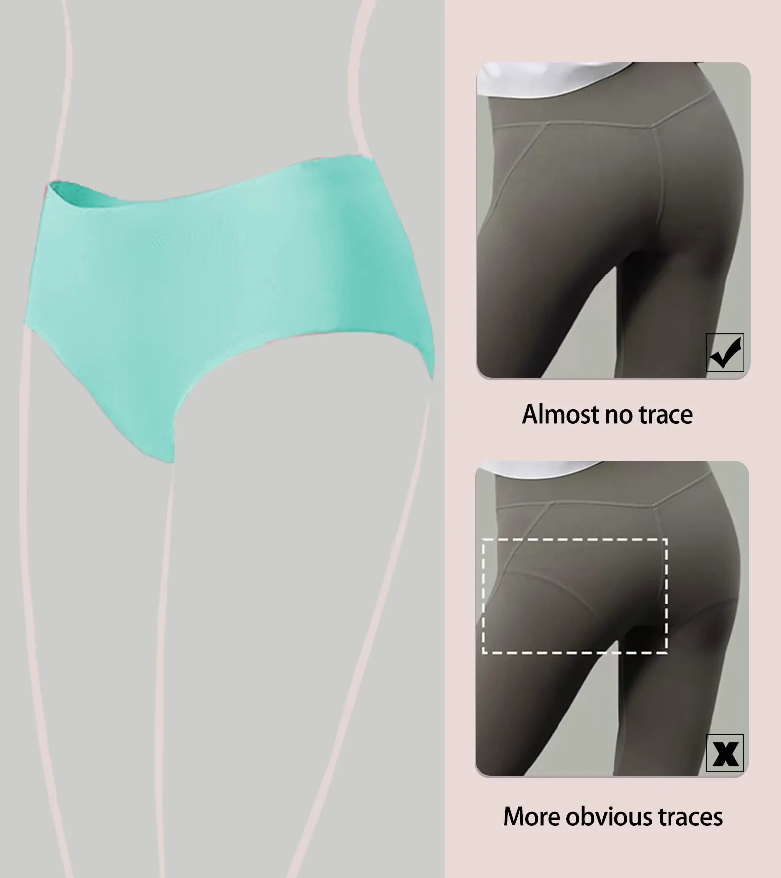 Ropa interior sin costuras para niñas adolescentes, ropa interior para niñas grandes, moda y cómoda, paquete múltiple