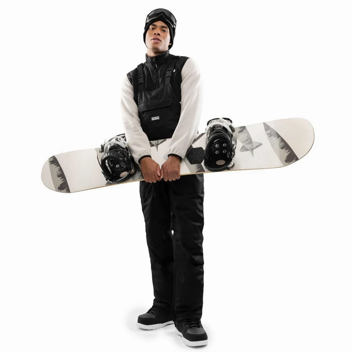 SIROKO Peto Snowboard esquí y Nieve B1 Broad Peak Negro