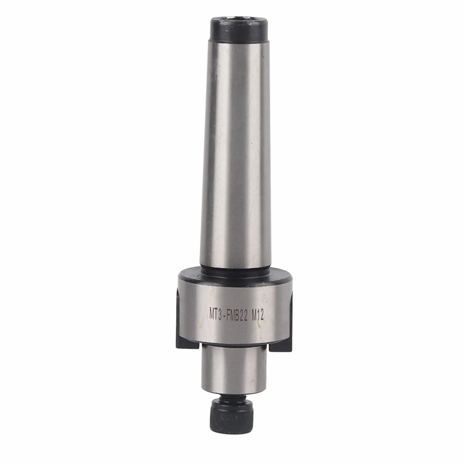 Fafeicy Soporte de Fresado Cónico M12 de Acero 138 mm Ranura 22 mm para Corte de Chapa Metálica MT3-FMB22