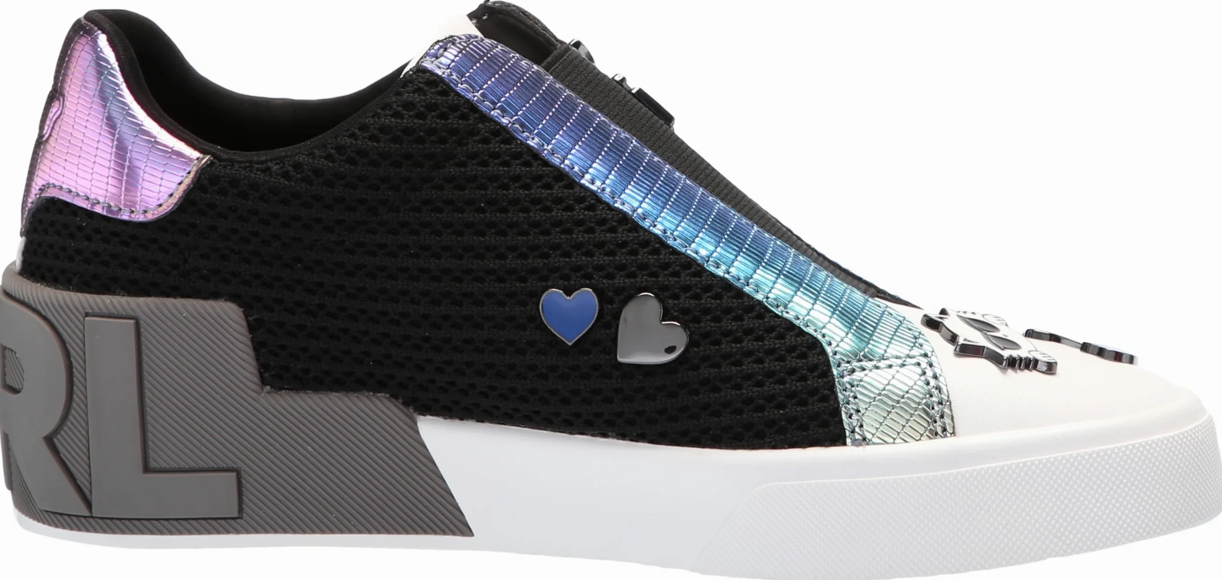 Karl Lagerfeld Mavise Pins Everyday Lace Up Sneaker ZapatillasMujer