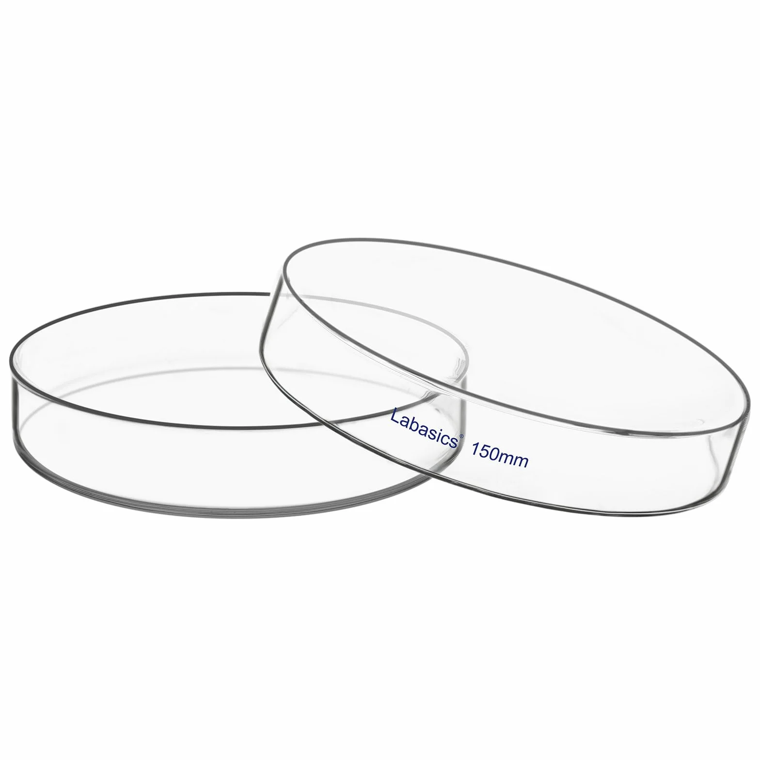 Labasics Placa de Petri Vidrio Borosilicato 150 mm 1 Paquete