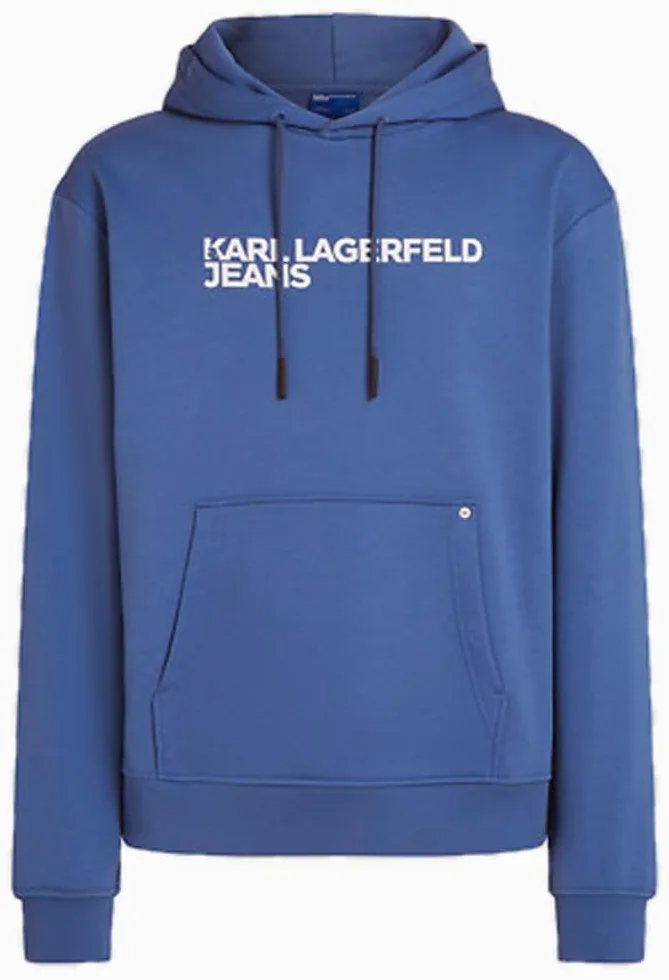 Karl Lagerfeld Jeans Hombre Regular Logo Hoodie