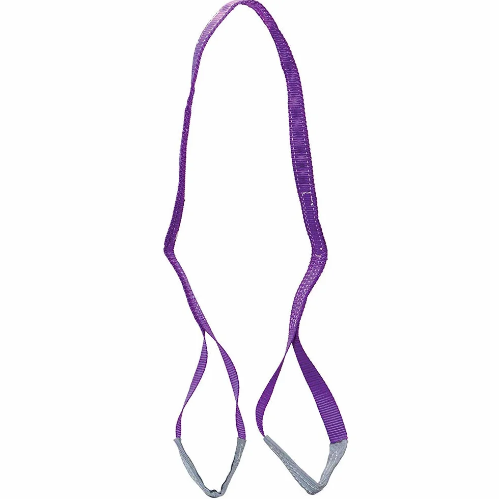 Correa de elevación de poliéster dúplex 1T 1M Morado