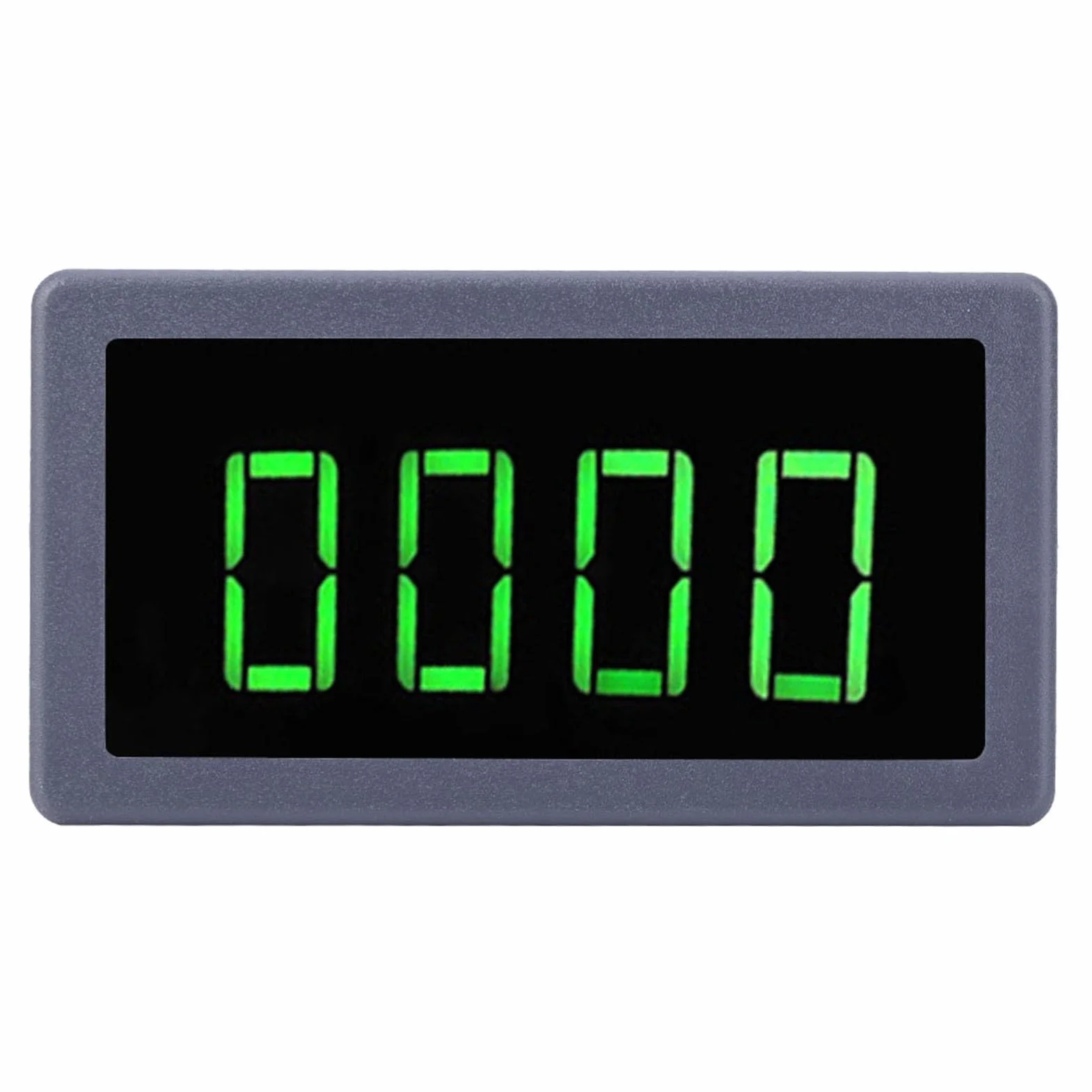 Tacómetro LED Digital RPM Medidor de Velocidad DC 8-24V 40mA 10-9999RPM con Sensor Hall NPN Verde