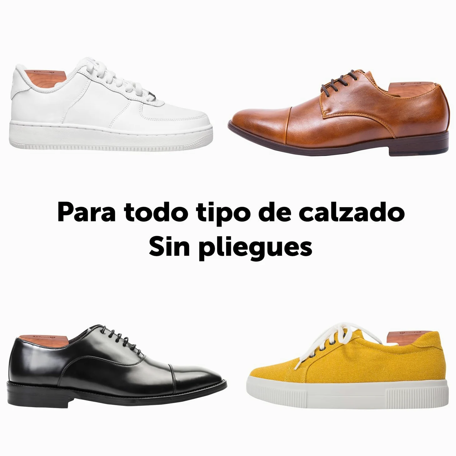 Blumtal Hormas para Zapatos Extensible Deluxe Cedro con Calzador Ergonómico 1, 2 o 5 Pares
