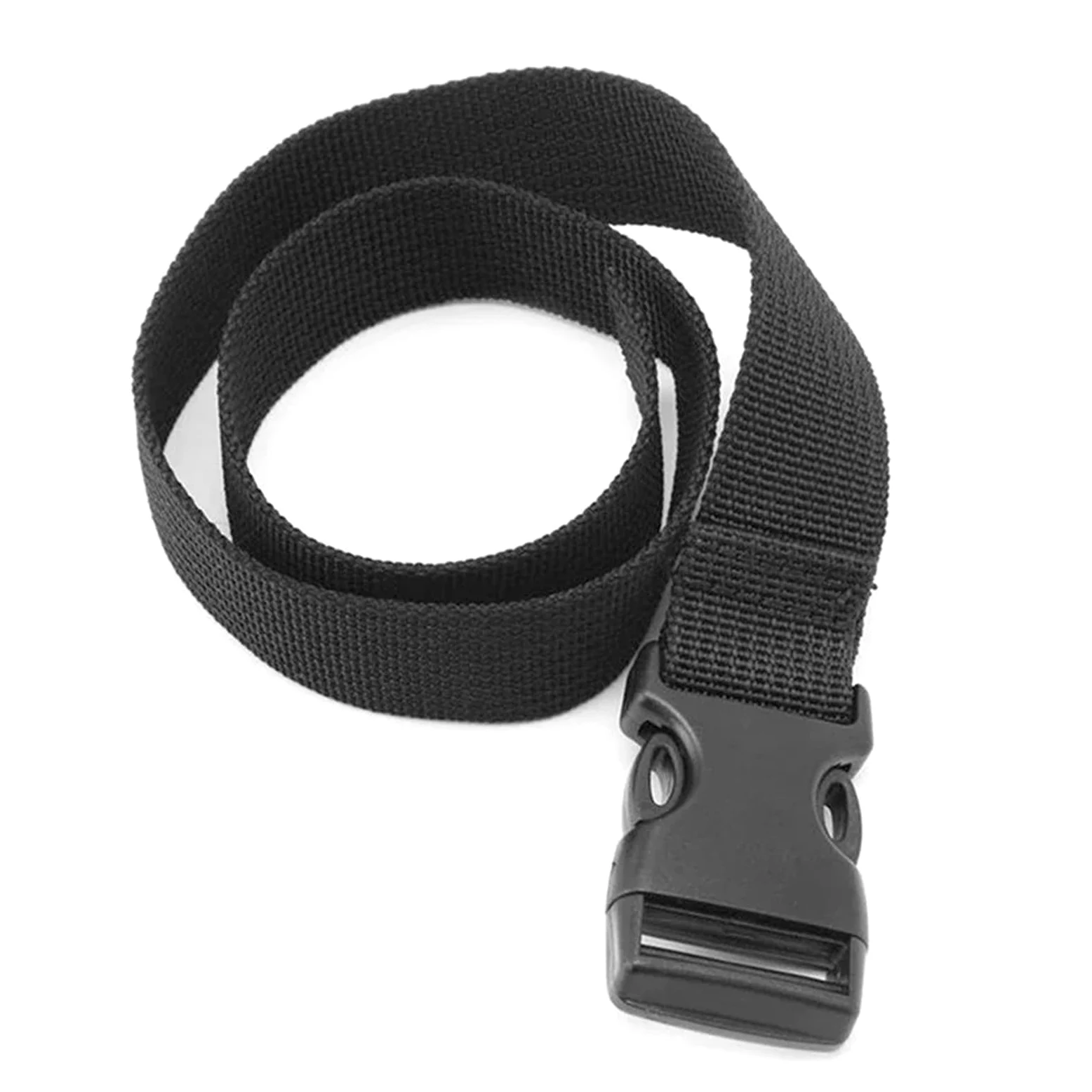 Correa de Amarre Carga Nailon Negro for Viaje, con Hebilla Leva, Kit, Herramienta for Acampar al Aire Libre(0.5m)