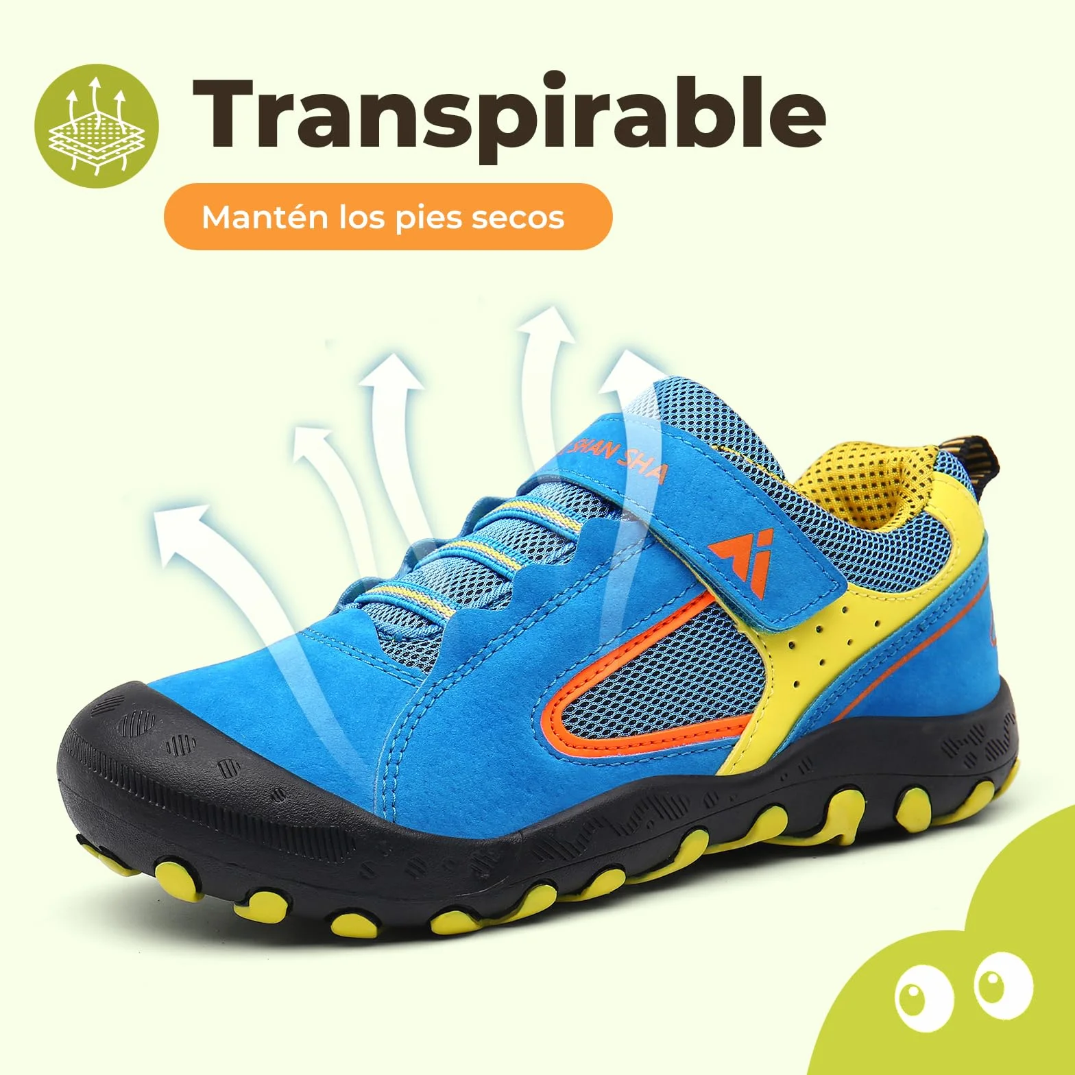 Mishansha Zapatillas de Deporte Niños Ligeras Transpirable Zapatos de Correr Antideslizante Sneakers, Unisex-niños