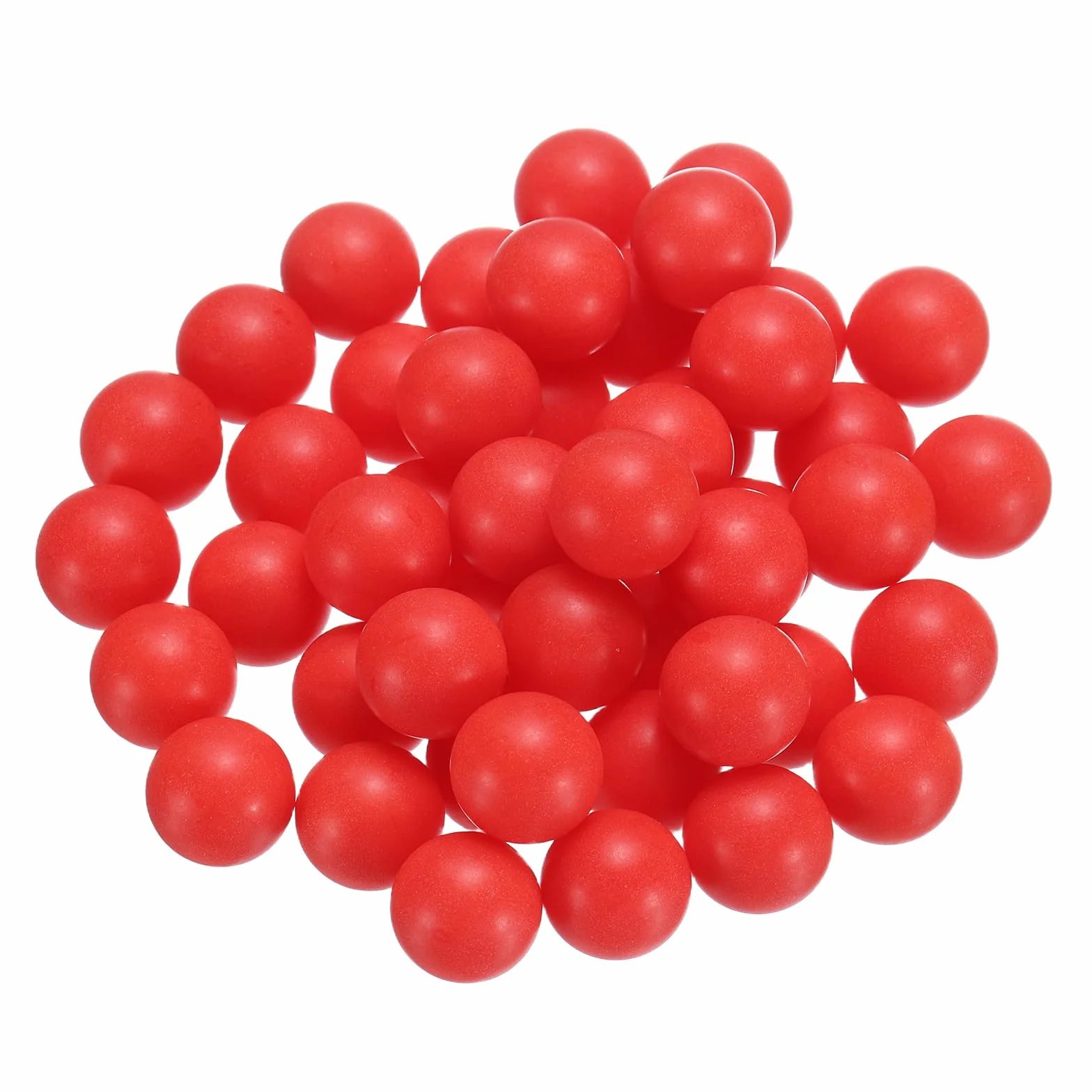 QUARKZMAN 25 Piezas Bolas Cojinete Plástico PP 15mm Precisión G2 Rojo