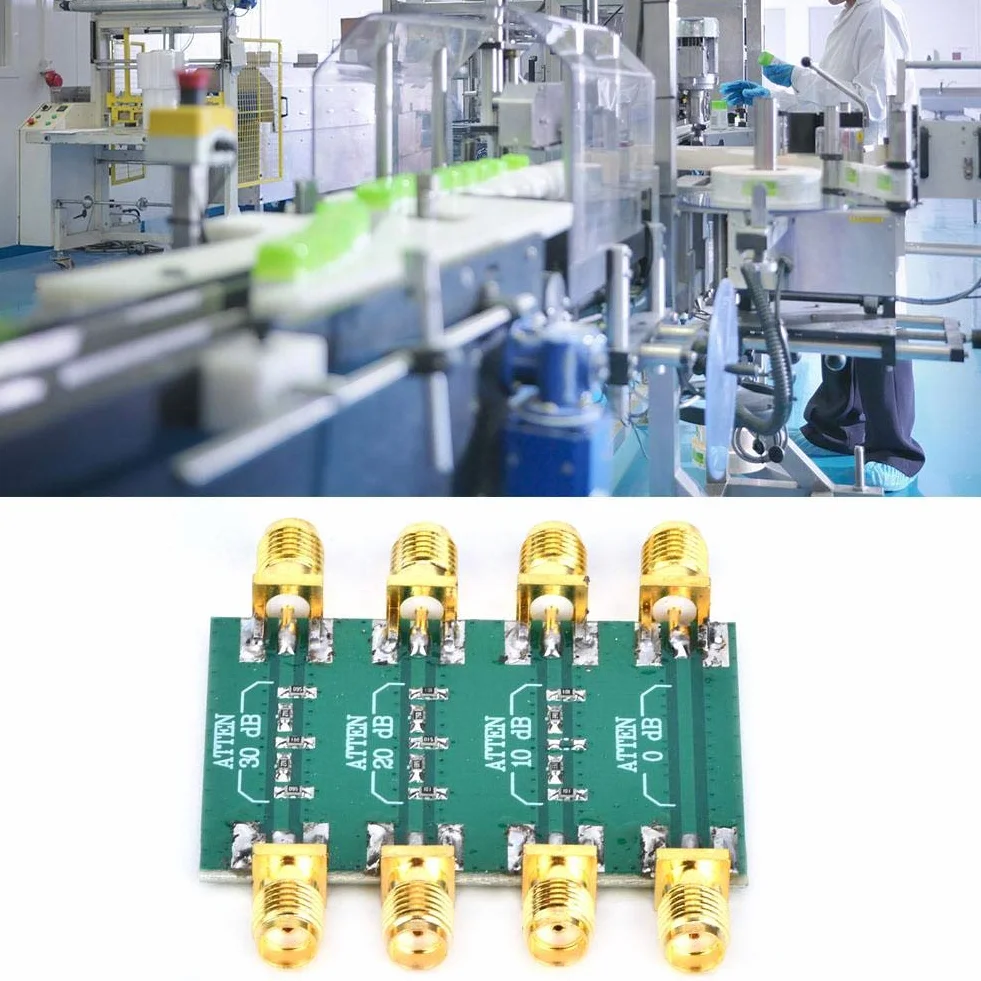 Atenuador de radiofrecuencia DC-4.0GHz 50Ω SMA Doble Cabeza Hembra