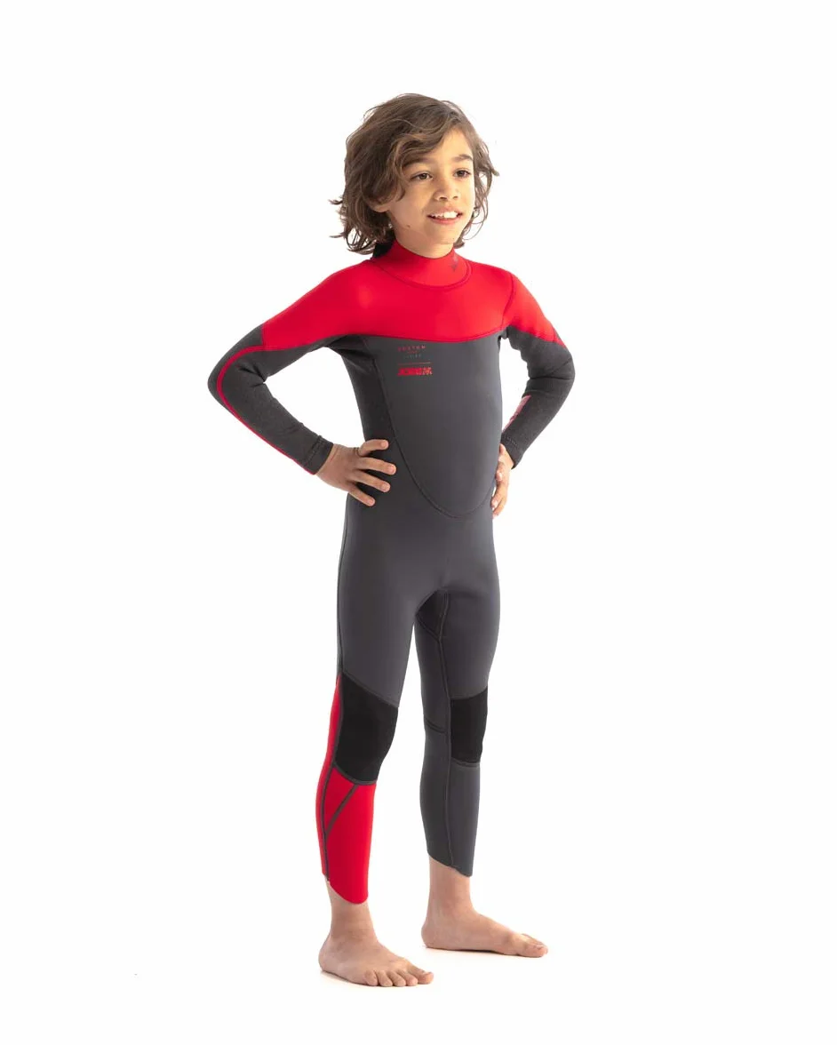 Jobe Boston 3/2mm Neopreno Bebé Niños Rojo 4 Años