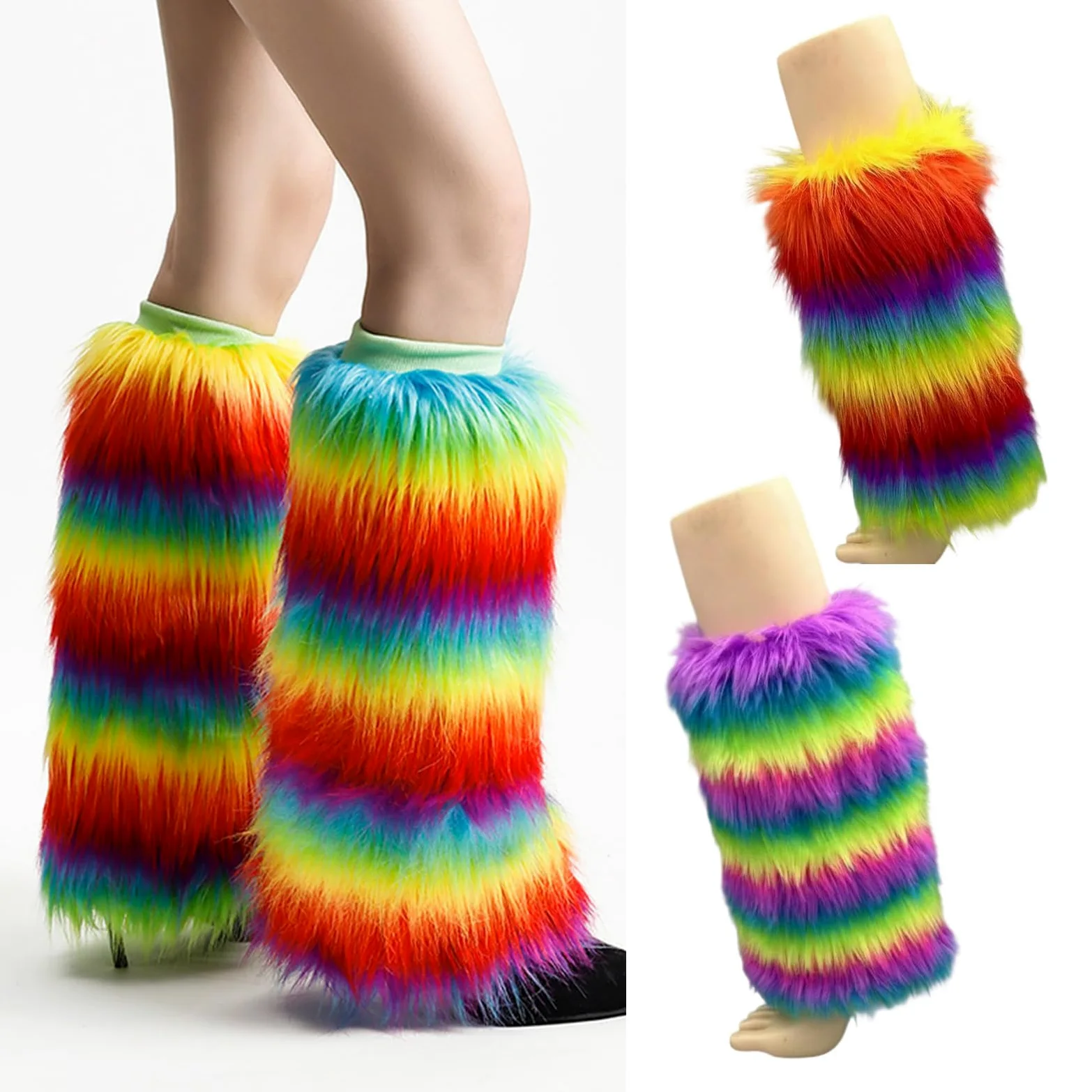10 pares de calcetines de felpa suave, transpirables, calentadores de piernas con aislamiento térmico para el hogar, viajes, clima frío, acolchados, antideslizantes