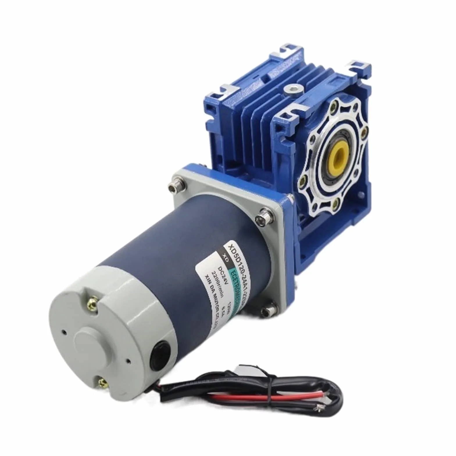 Motor paso a paso Nmrv40 RV40 12V 24V DC reductor engranajes gusano baja velocidad