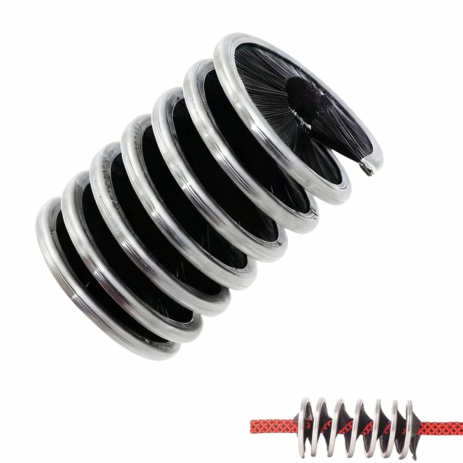 Cepillo de Cuerda de Escalada para Roca 8-13 mm Diámetro
