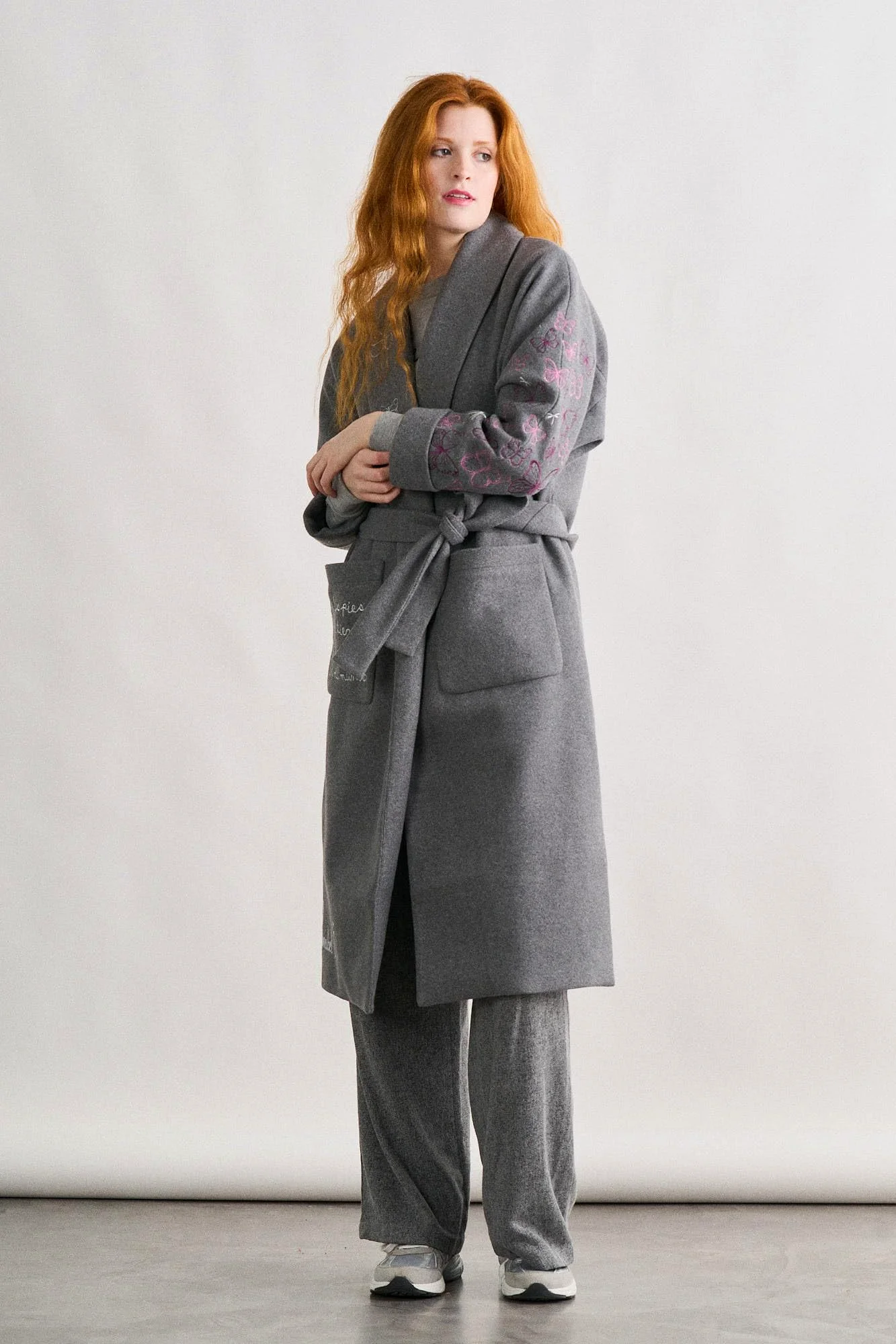 ANABEL LEE ABRIGO GREY STUDIO