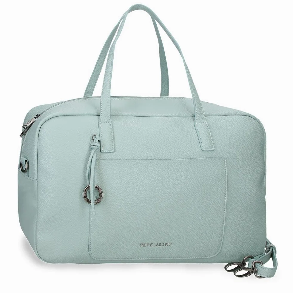 Pepe Jeans Paola Bolsa de Viaje Azul 40x25x15 cms Poliéster y PU by Joumma Bags