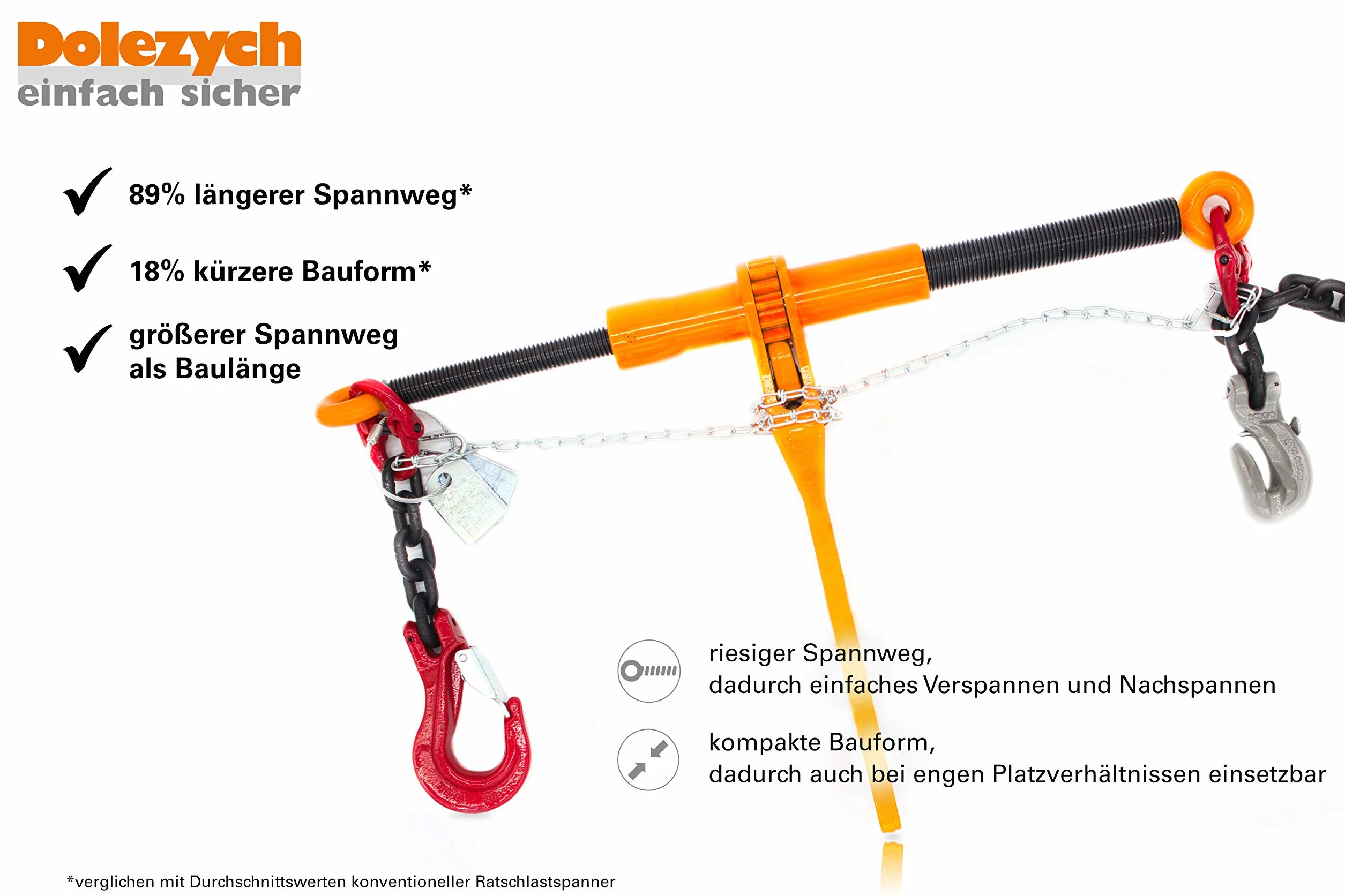 Dolezych Cadena tensora con tensor de carga DoRa 3,5 m