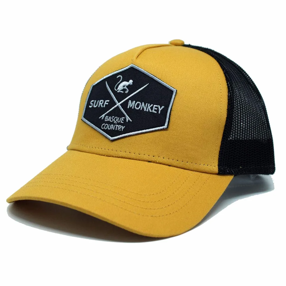 DRESSED IN MUSIC PLAY WITH ME Gorra Tipo Trucker Origins Beisbol Ajustable - Gorras de Hombre/Mujer Surf Monkey®