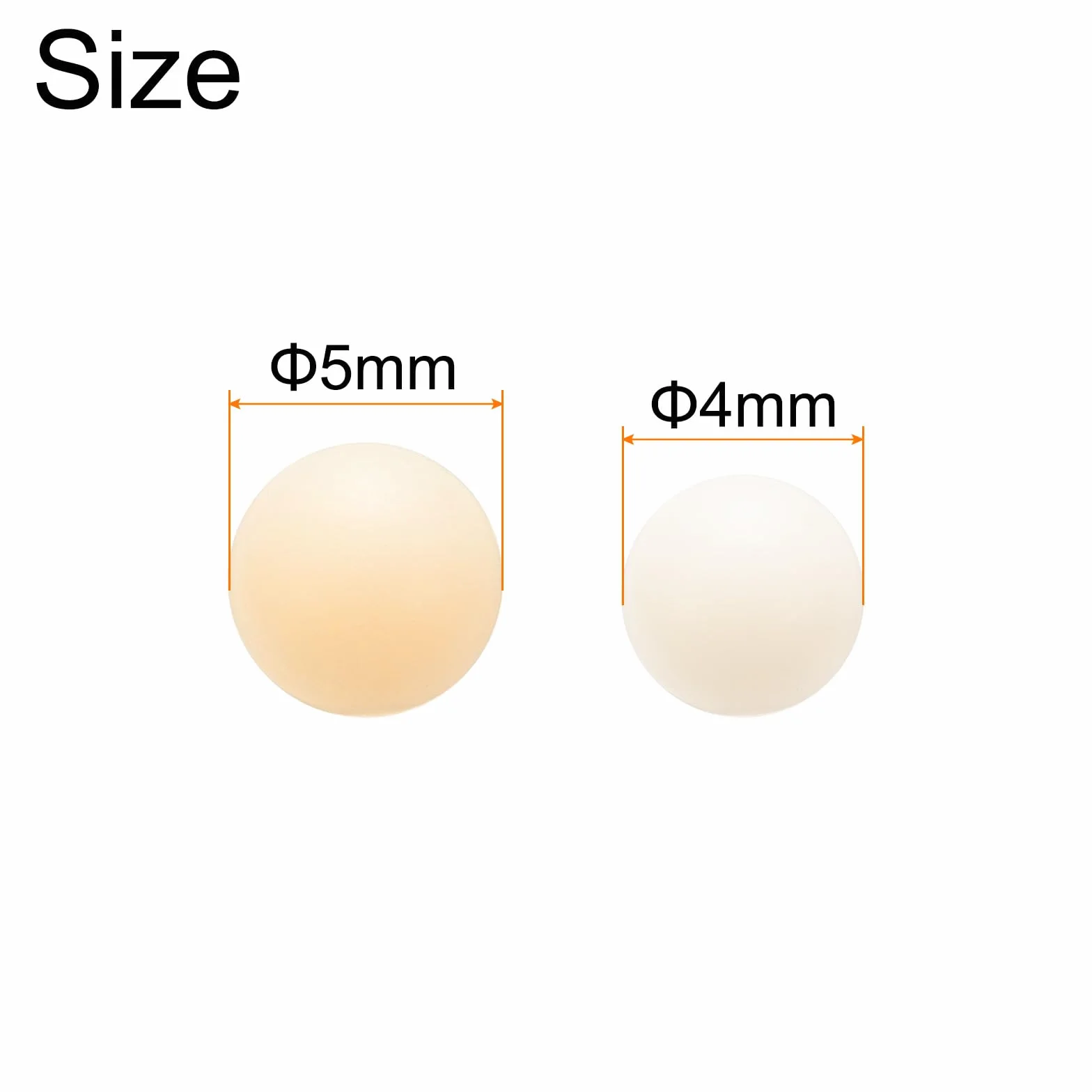 Kulki Nylonowe 4mm 5mm Precyzyjne Nylon Rodamiento Bolas QUARKZMAN