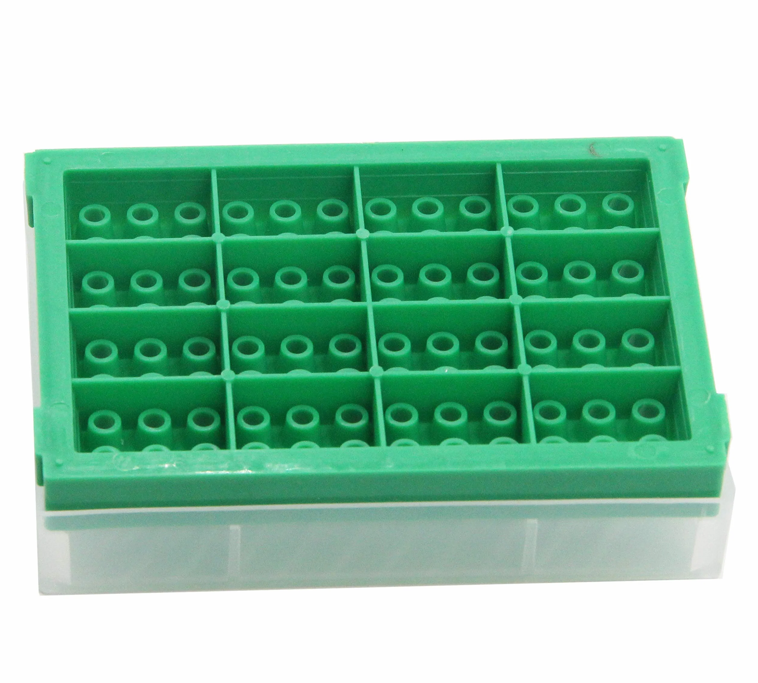 MUHWA Gradilla para Tubos de PCR, 96 Posiciones, 0,2 ml, Azul