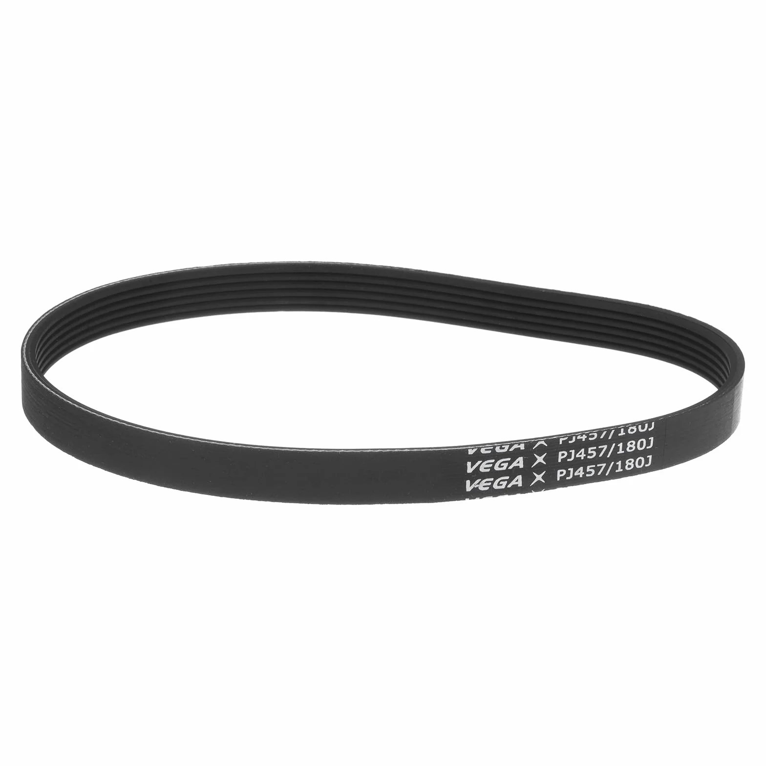 sourcing map 180J6 Correa de goma en V de polietileno, 6 costillas PJ, 457 mm x 14 mm x 3,5 mm