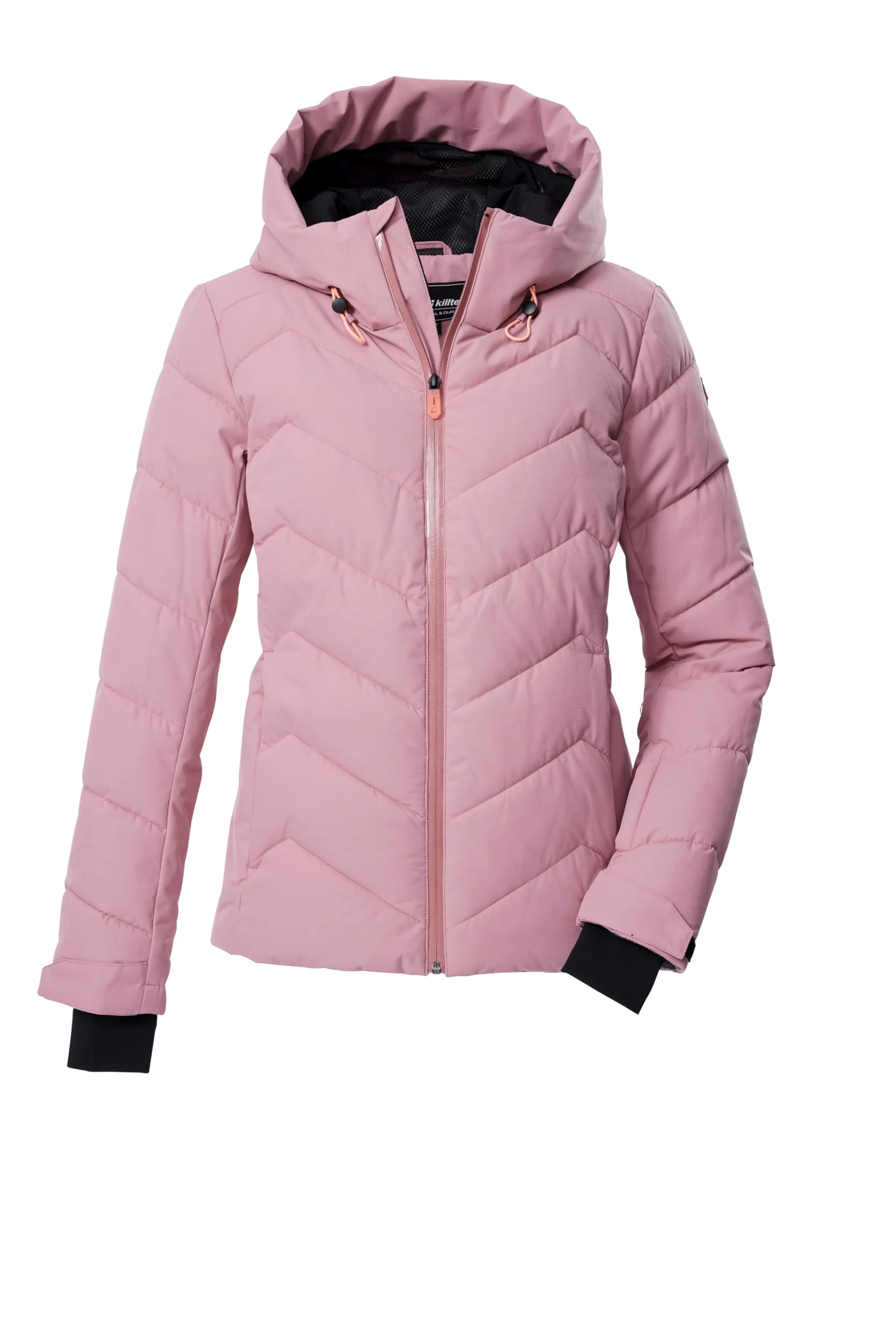 Killtec Ksw 31 Wmn Ski Qltd Jckt Chaqueta de esquí/chaqueta acolchada/chaqueta funcional con aspecto de plumón, capucha y protección contra la nieve Mujer