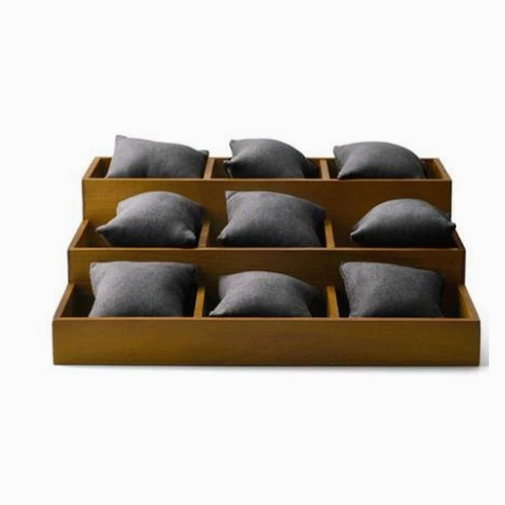 XBTGS Joyero de madera, organizador de joyas con bandeja extraíble, regalo para tus seres queridos