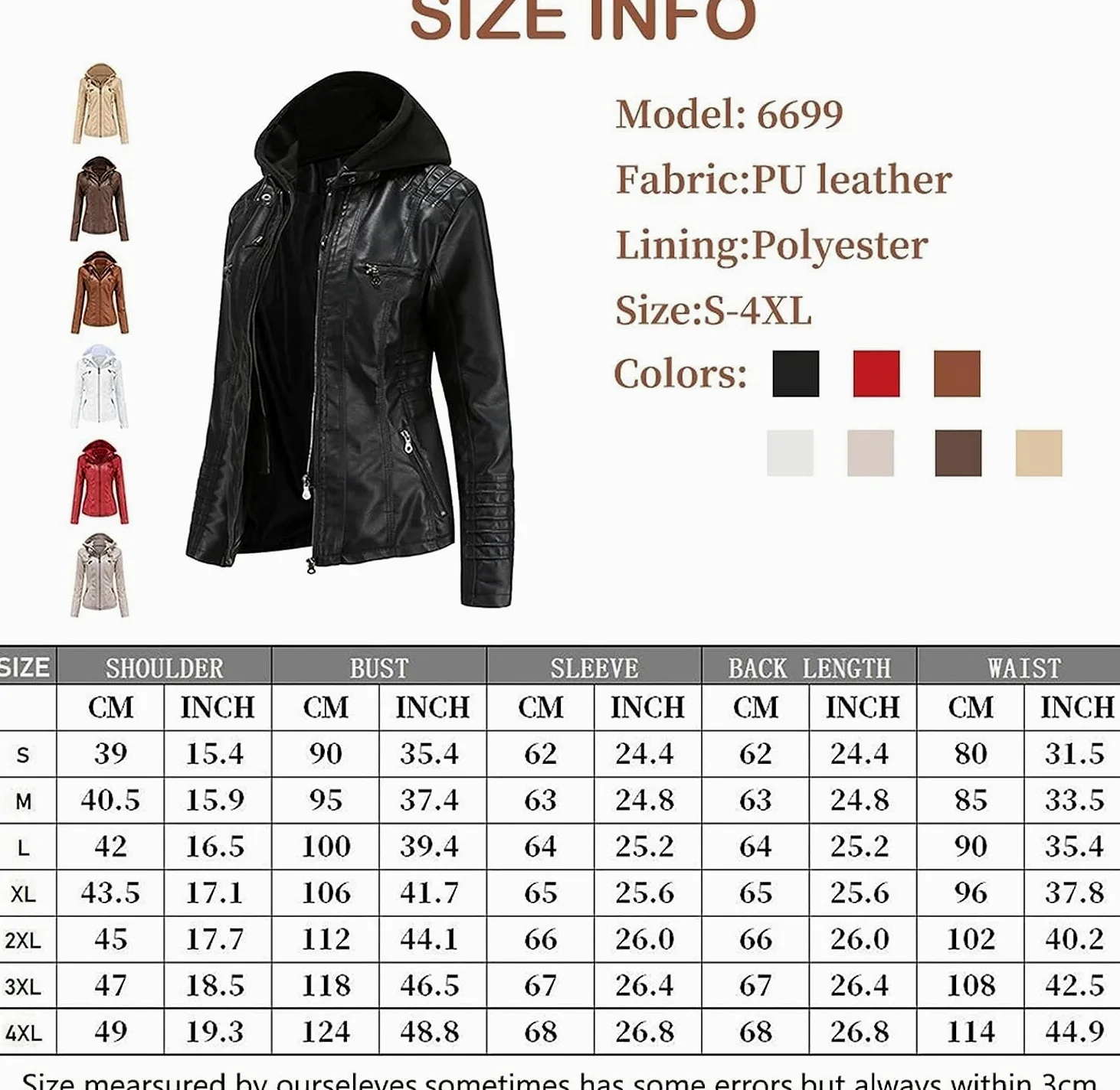 Chaqueta De Piel For Mujer, Chaqueta De Invierno, Otoño Invierno, Abrigo Cálido, Chaqueta Bomber, Chaqueta De Moto Con Capucha, Chaqueta De Piel Sintética, Chaqueta De Piel Sintética, Sudadera Con Cap