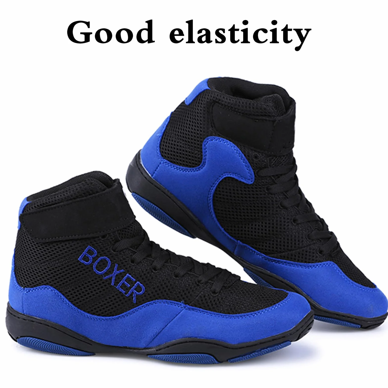 Botas Boxeo Mujer,Zapatillas De Deporte De Boxeo,Core Botas De Lucha,Comodidad Ligero,Respirable Antideslizante,con Malla Transpirable,para Fitness,Deportes,Sanda,CompeticióN,Entrenamiento
