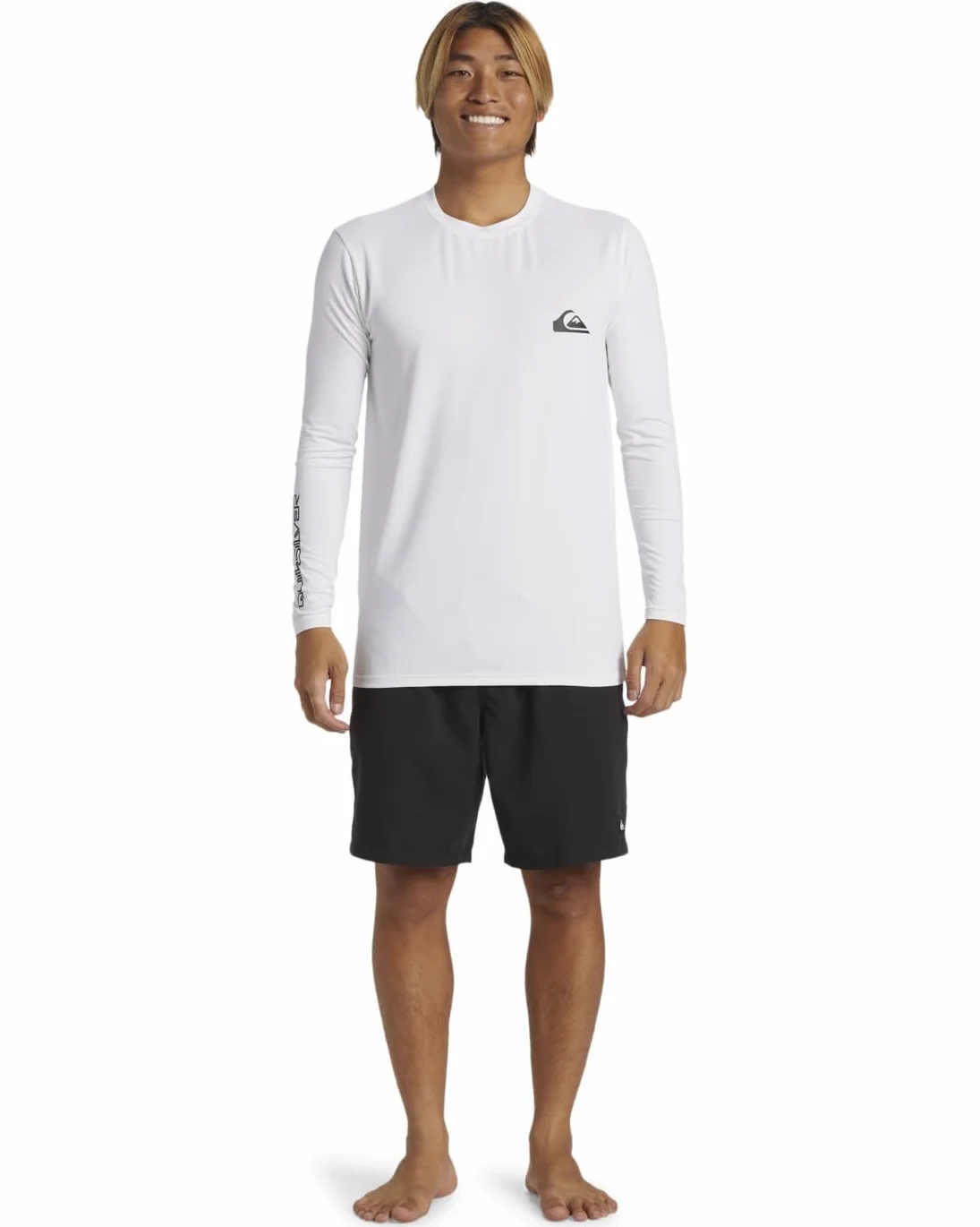 Quiksilver Everyday Surf Camiseta de Surf Manga Larga UPF 50 Hombre