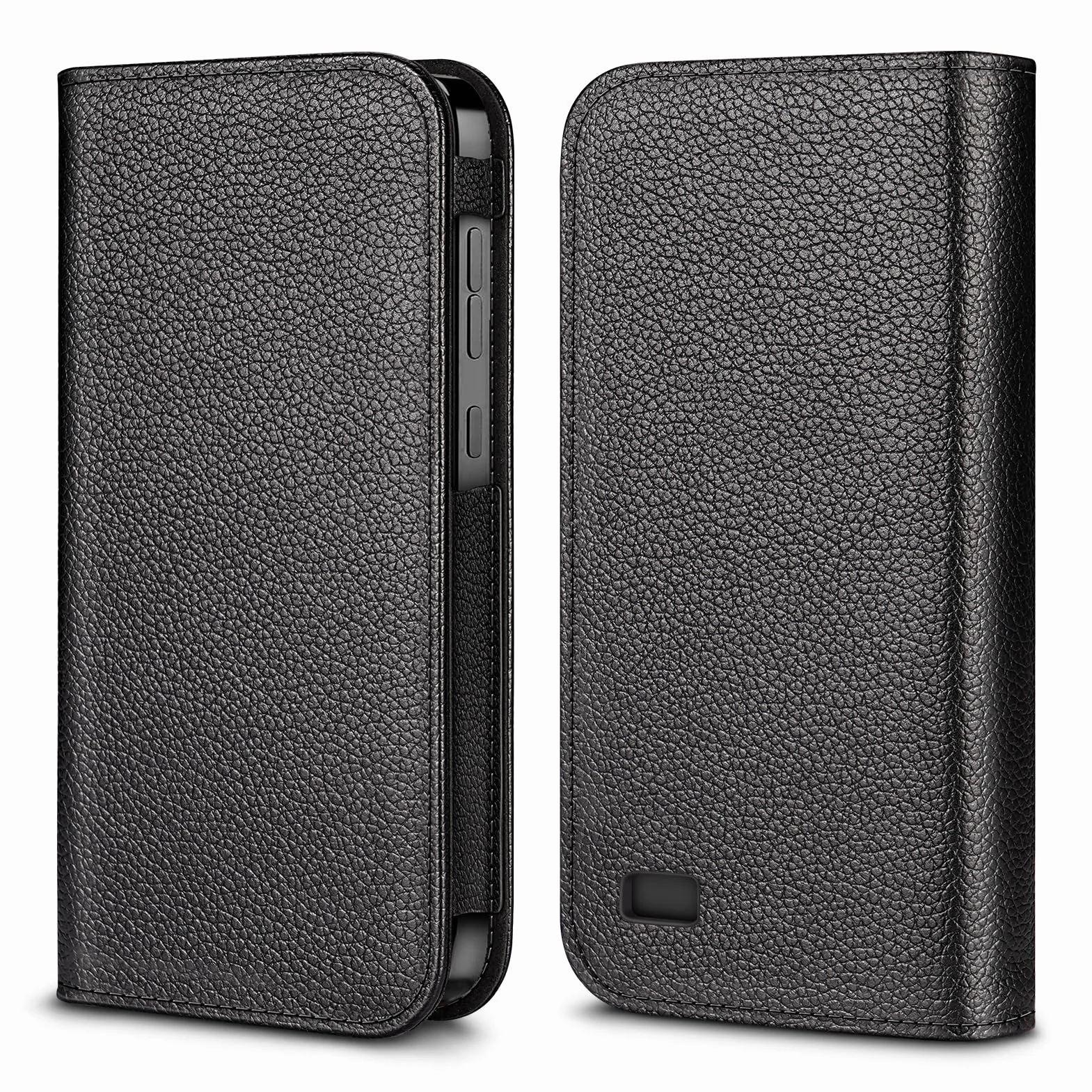 MEDMAX Funda Omnipod 5 Cuero PU Estuche Transporte Diabético Almacenamiento Negro