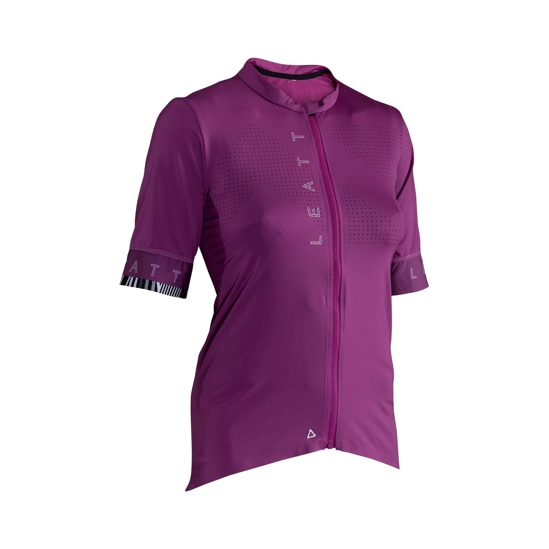 Leatt Maillot MTB Endurance 5.0 Mujer-XS-Púrpura Camiseta técnica Deportiva, Morado