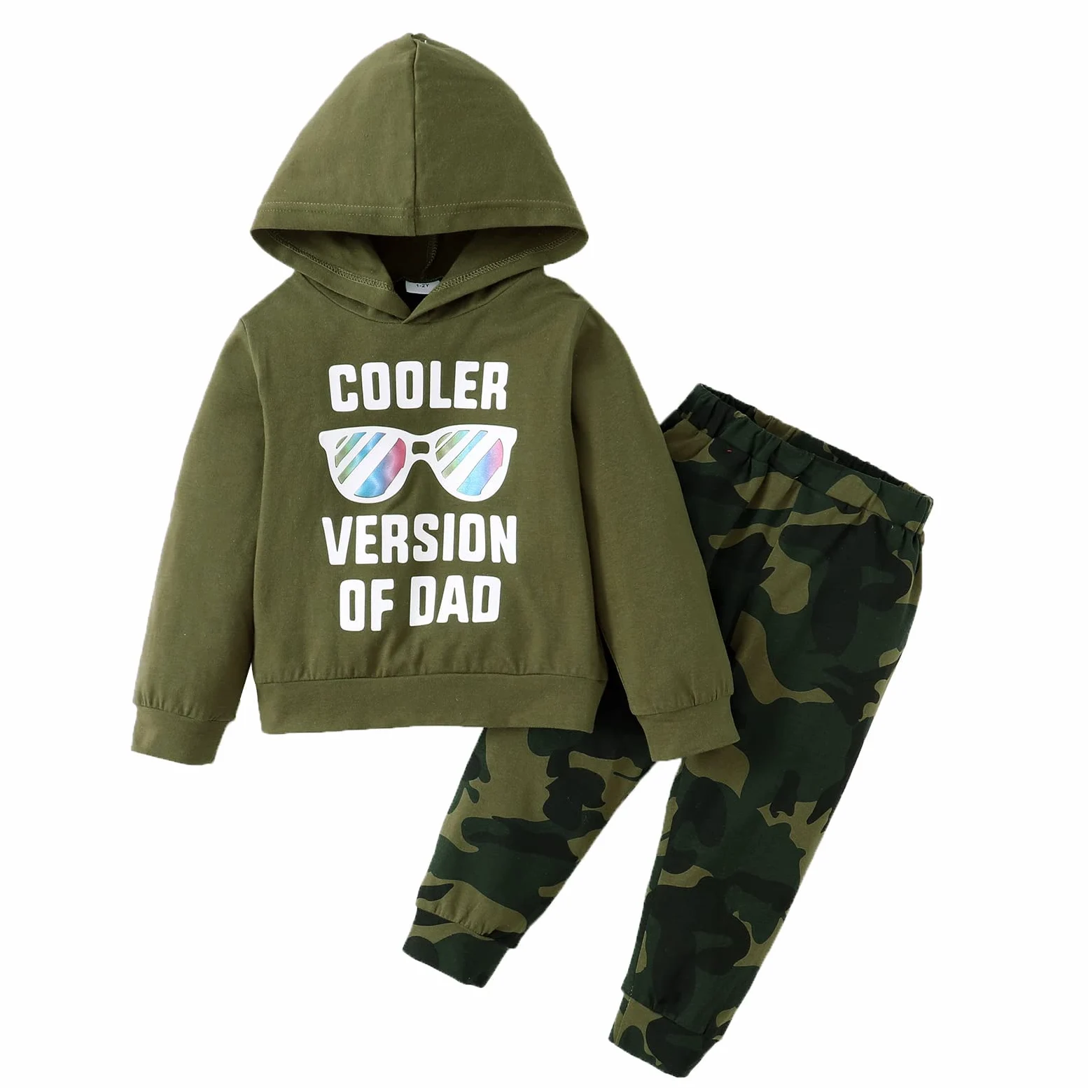 DISAUR Ropa para niños pequeños, trajes de bebé, conjunto de ropa de verano con letras impresas de manga corta con pantalones, conjunto de ropa de 2 piezas