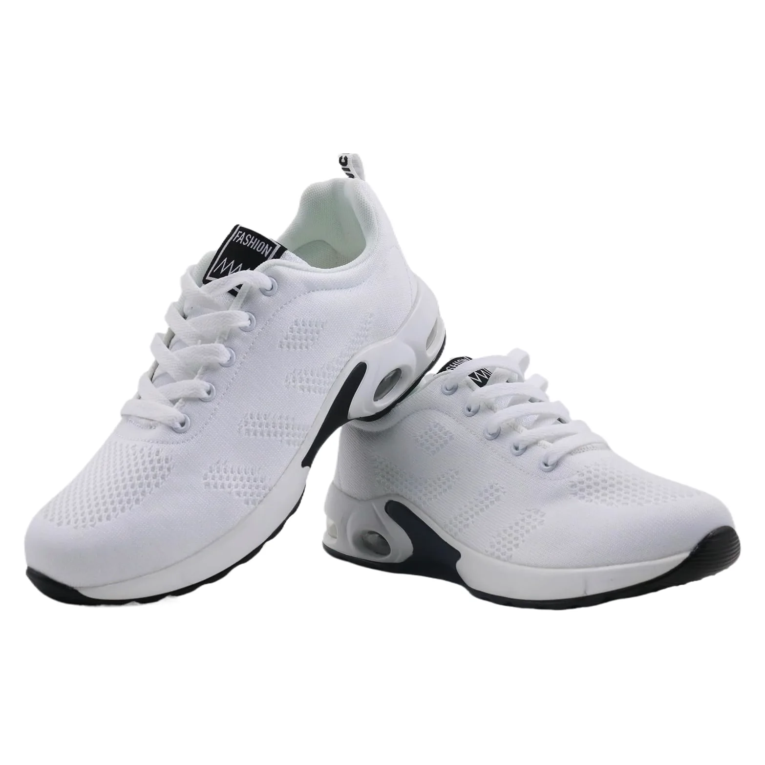 AioTio Zapatos para Caminar Mujeres Antideslizante Atlético Zapatillas Amortiguación de Aire Malla de Moda Ligero Soporte para el Arco Zapatos Informales