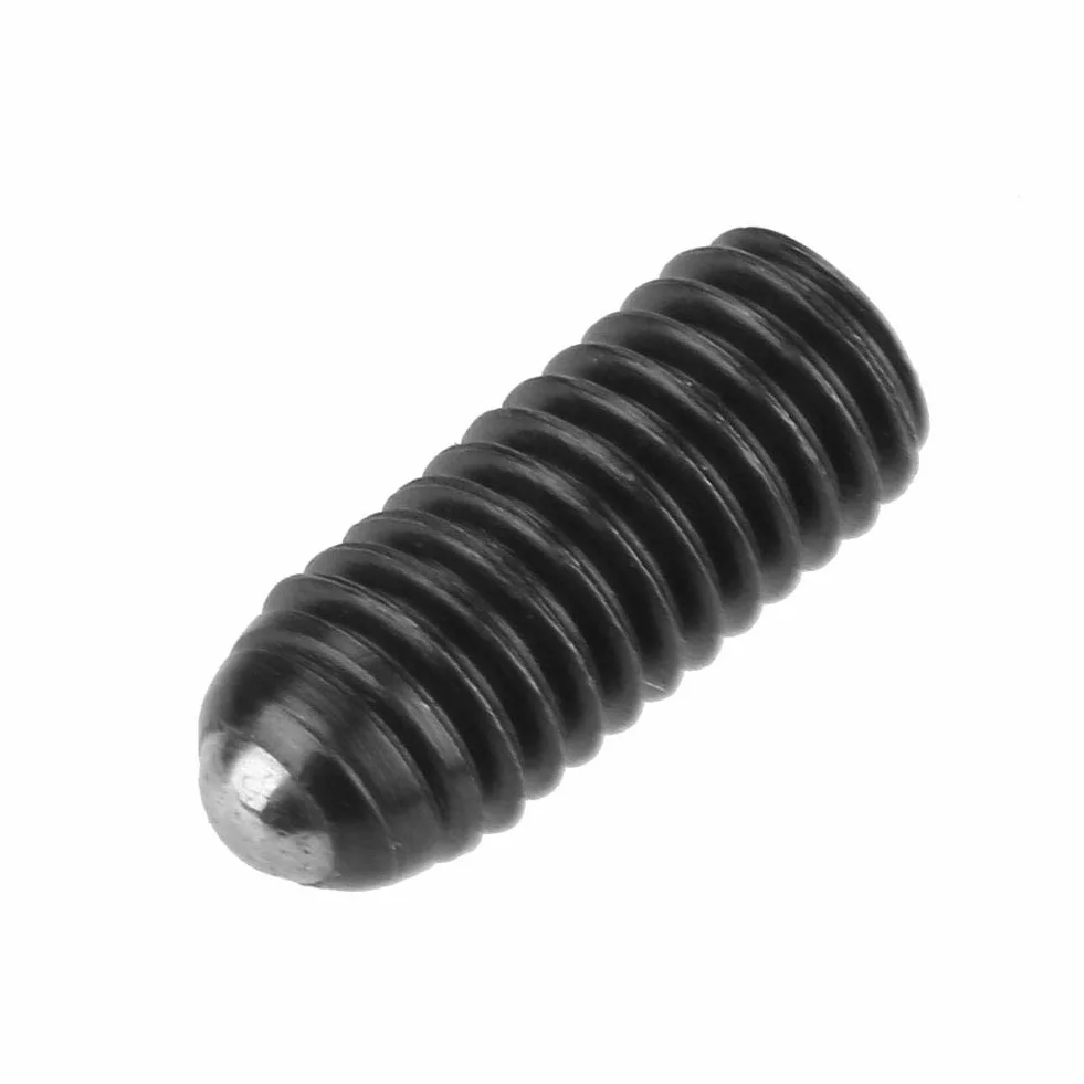 Tuerca Hexagonal M5 Tornillo Fijación Émbolo Bola Acero al Carbono 10 Piezas