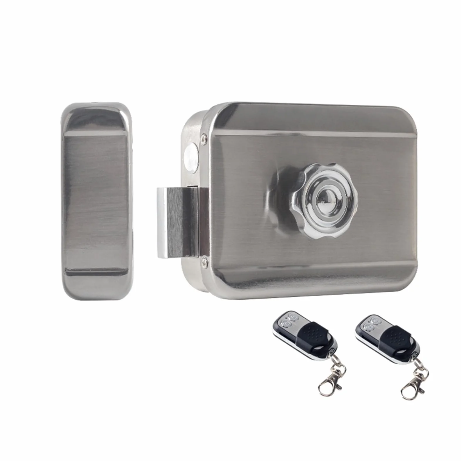 Cerradura de puerta electrónica invisible inteligente con control remoto para seguridad del hogar
