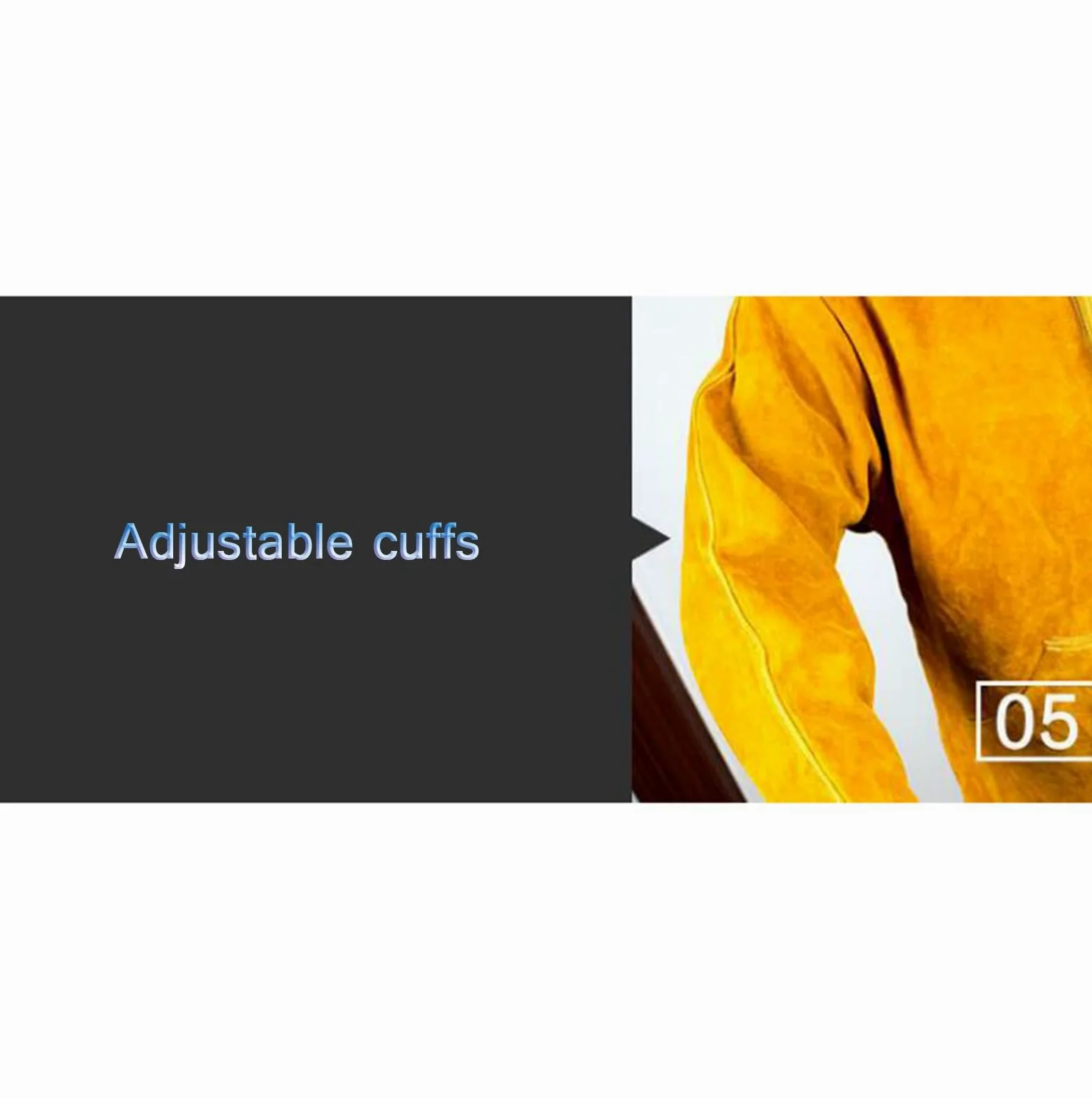 Ropa de Cuero, Abrigo Resistente, Camisas de Soldadura Resistentes al Calor y al Fuego para Hombres con herreros y carpinteros