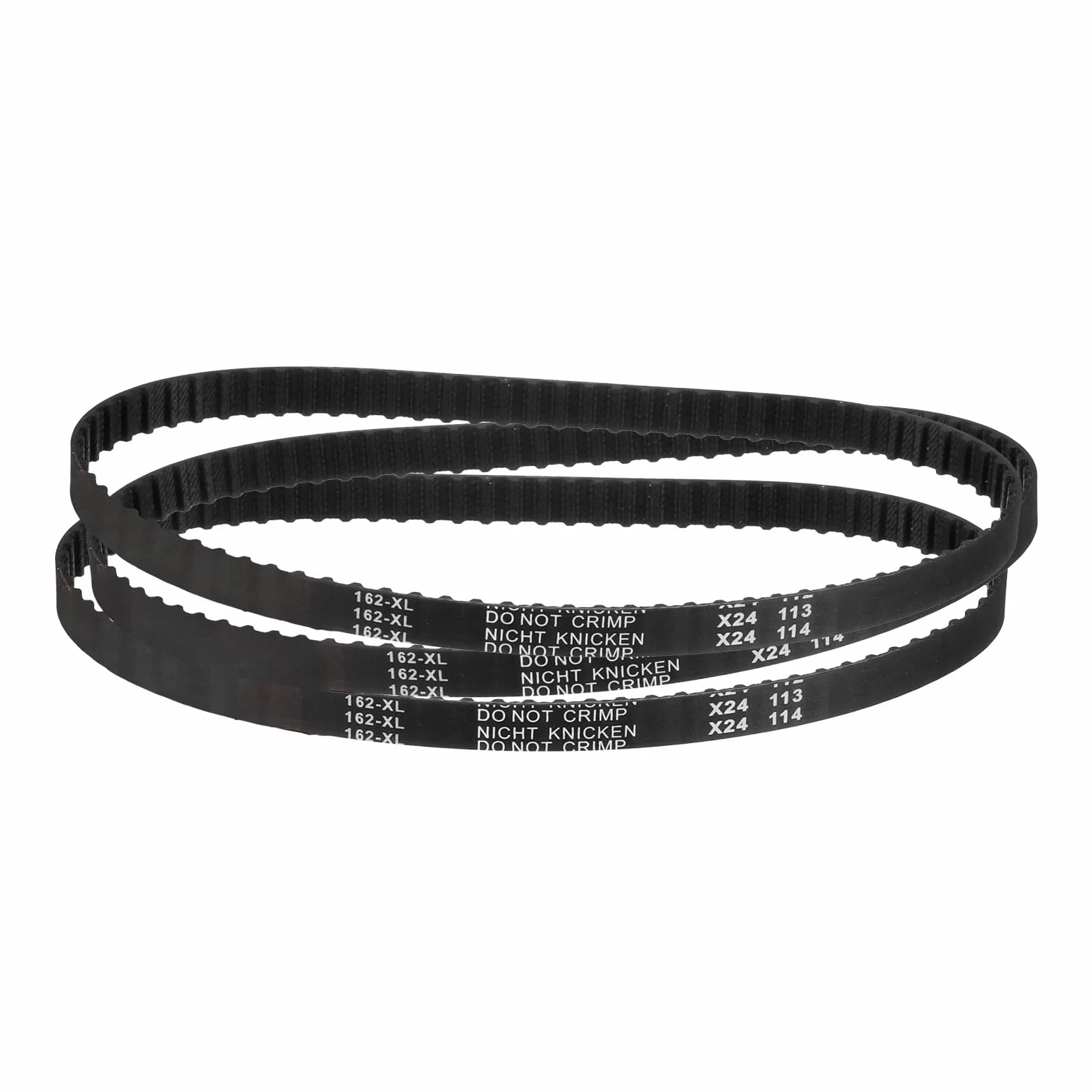QUARKZMAN 3 Piezas Correa de Distribución 81 Dientes 162XL 037 Ancho 10mm Paso 5.08mm para Impresora 3D